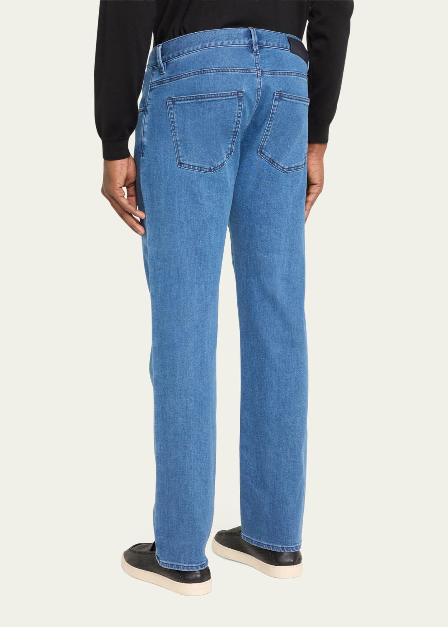 Giorgio Armani Men's Straight-Leg Jeans Image 3 of 5