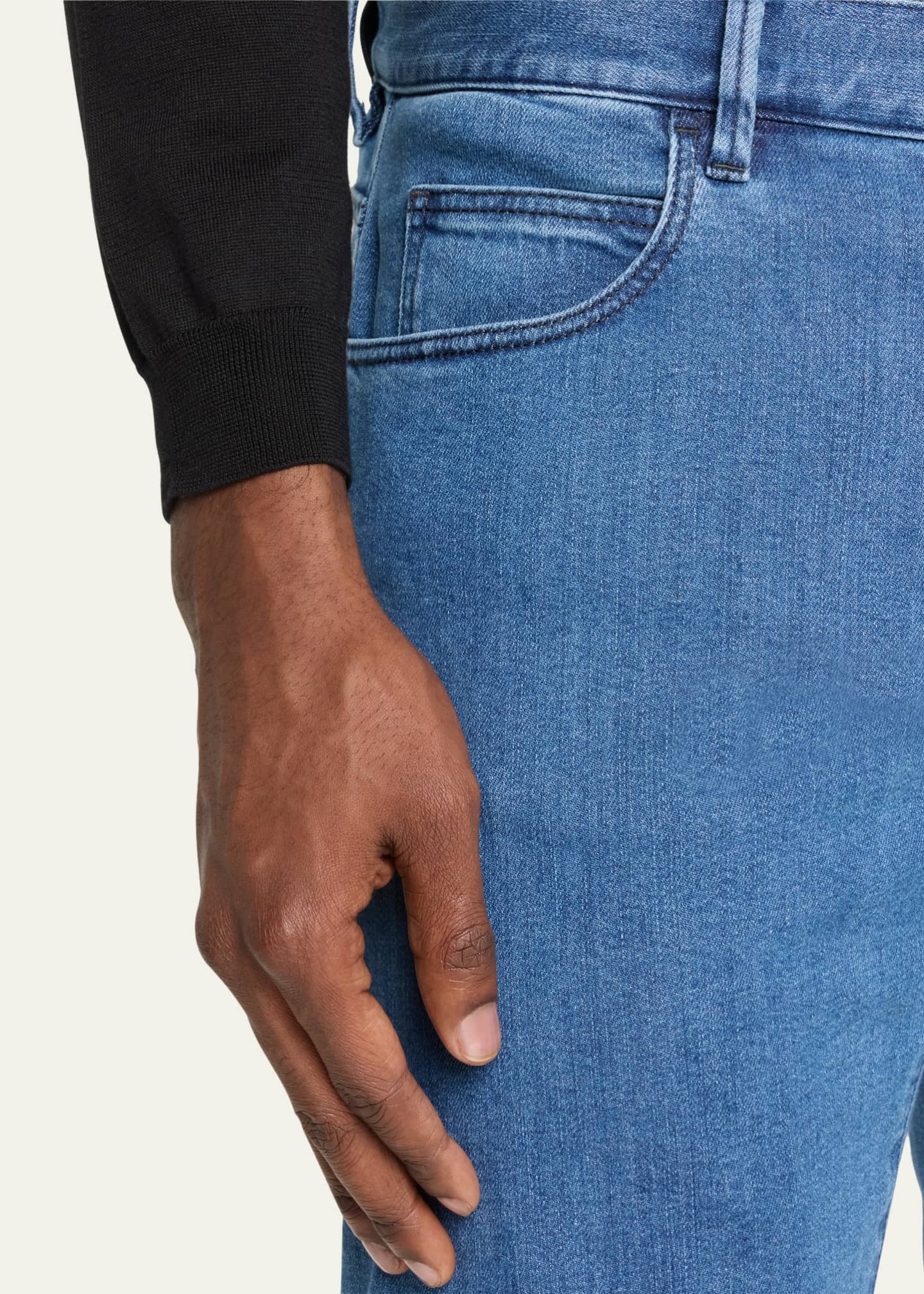 Giorgio Armani Men's Straight-Leg Jeans Image 5 of 5
