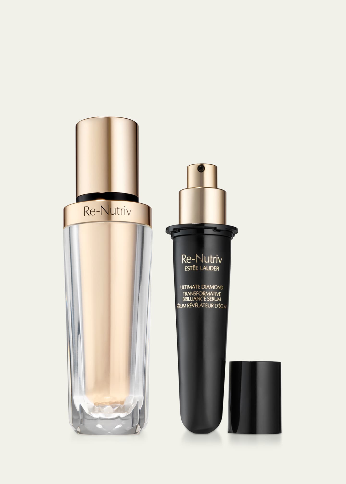 Estee Lauder Re-Nutriv Ultimate Diamond Transformative Brilliance Serum Refill, 1 oz. Image 2 of 3