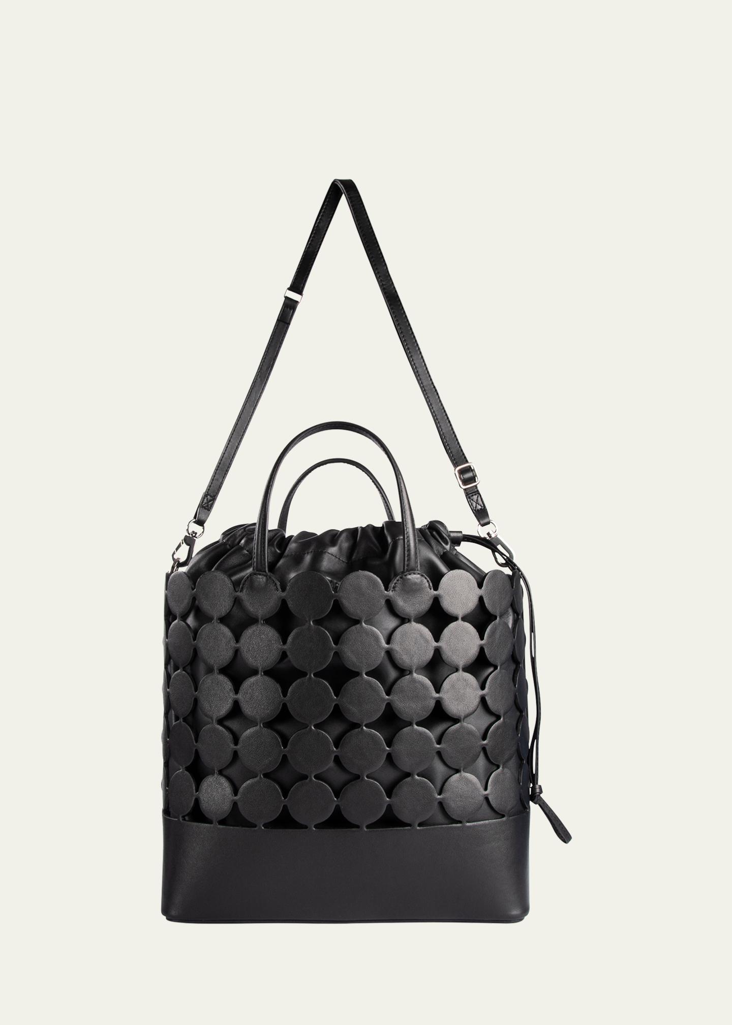 Sac PIERRE HARDY Vintage - Noir Verni - Cuir - Bandoulière - Occasion Bon état