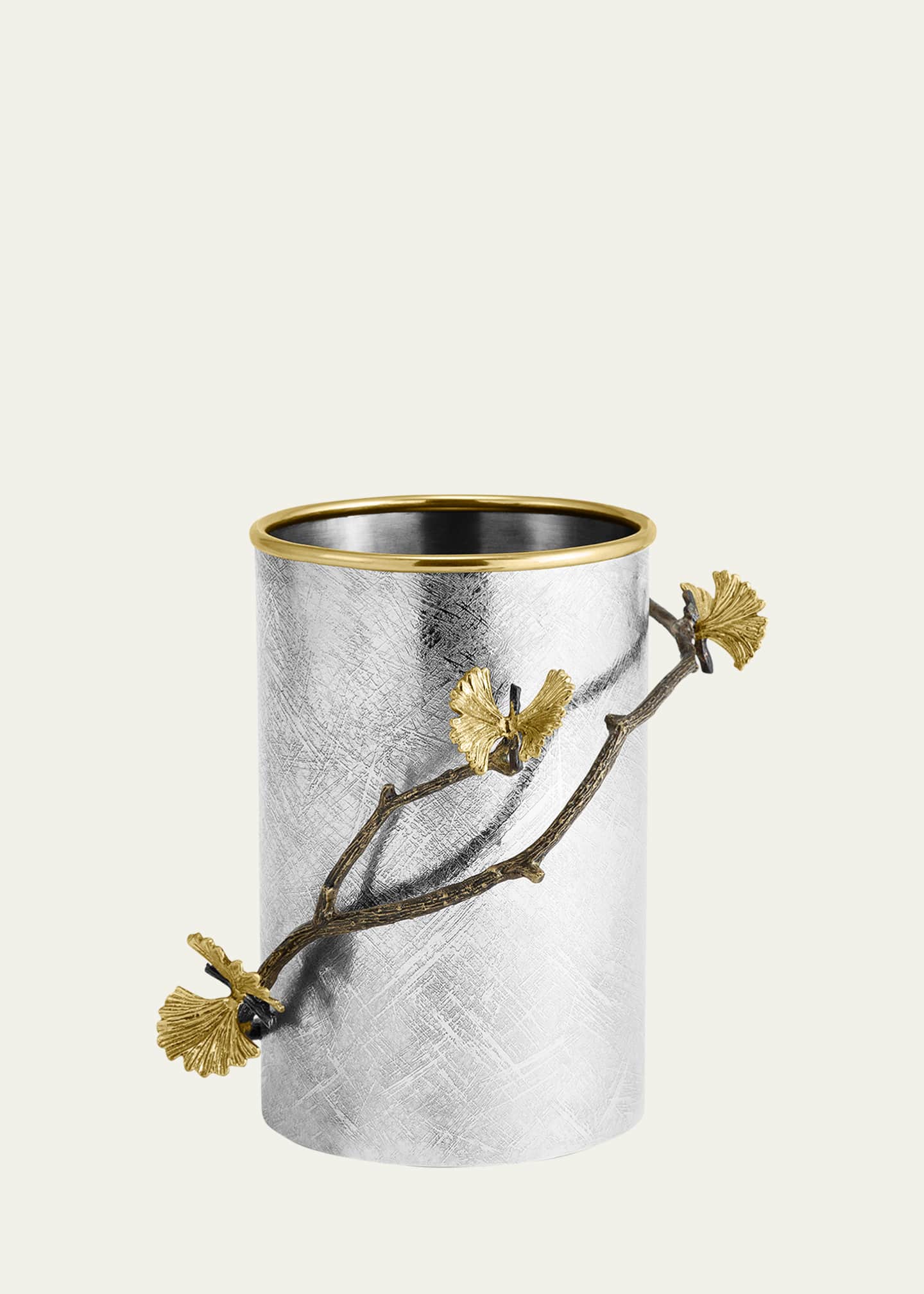 Michael Aram Butterfly Ginkgo Utensil Holder Image 1 of 2
