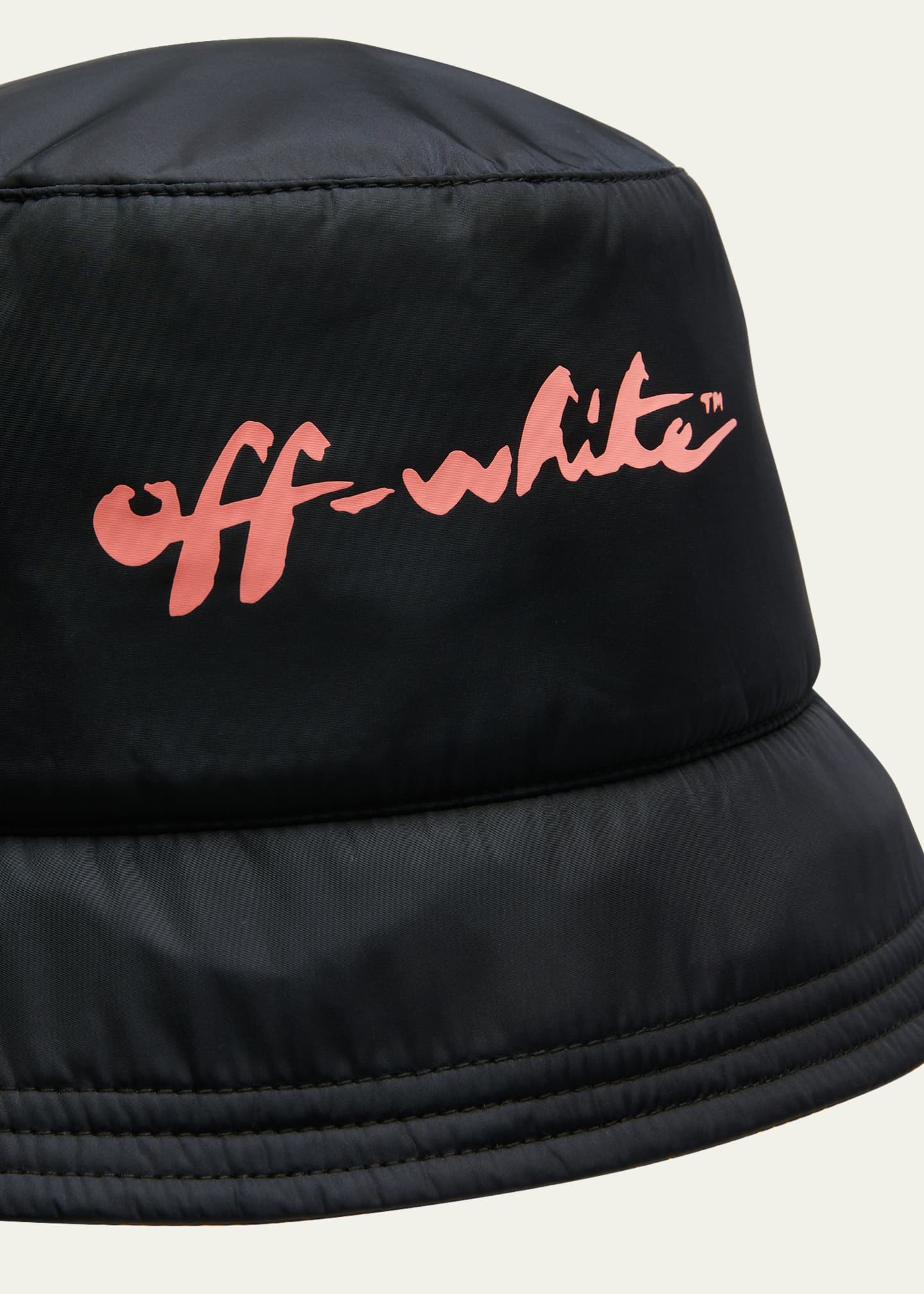 Off-White Off Script Bucket Hat - Bergdorf Goodman