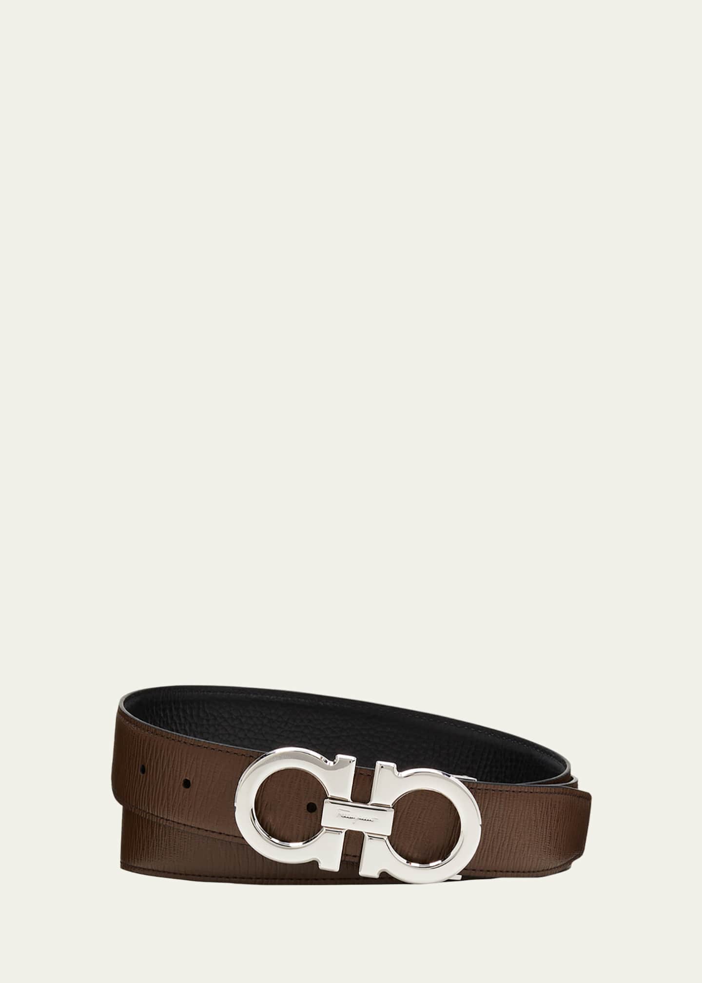 Gancini Ferragamo Reversible Leather Belt