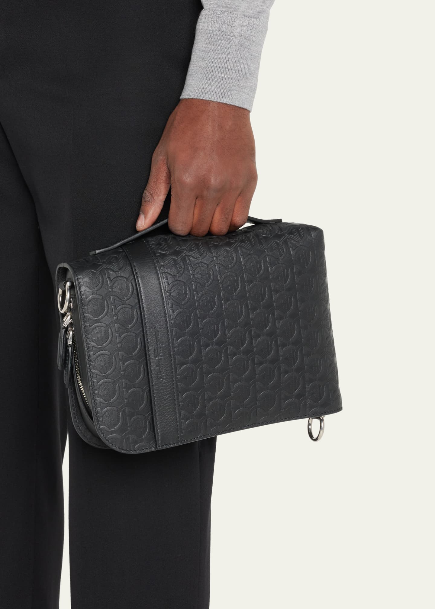 Gancini shoulder bag top