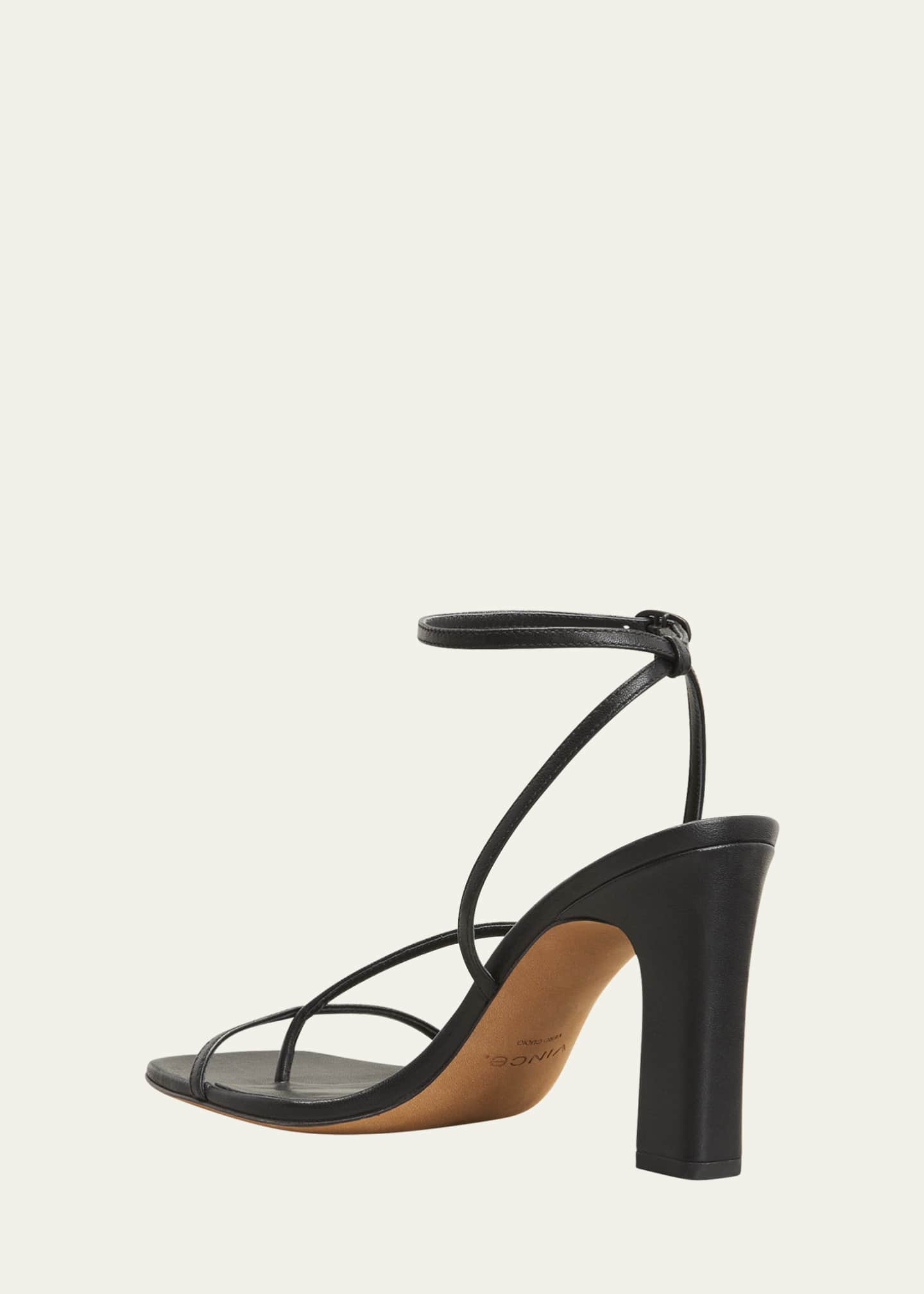 Vince Qiana Strappy Leather AnkleStrap Sandals Bergdorf Goodman