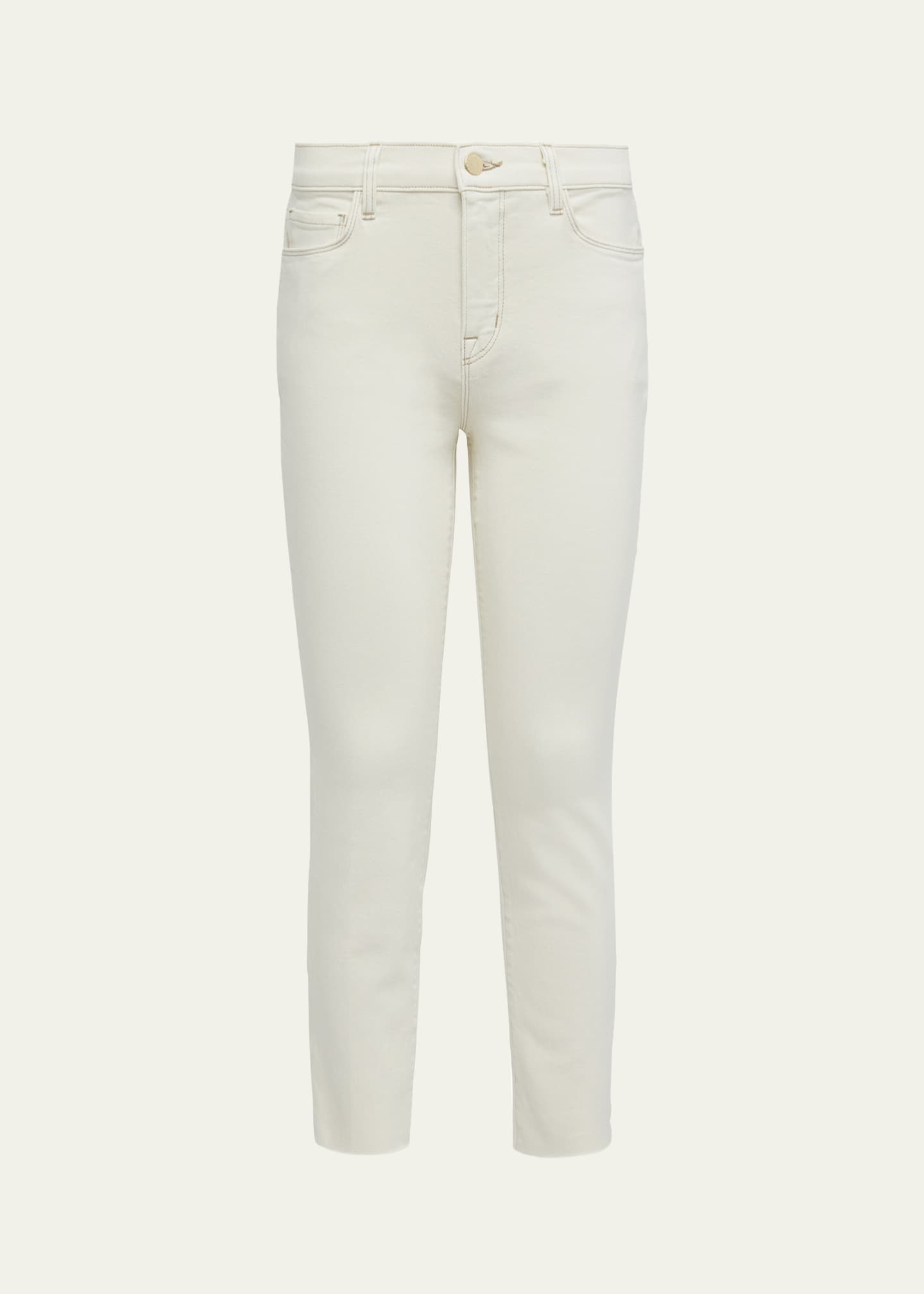 L'Agence Sada High-Rise Crop Slim Jeans Image 1 of 5