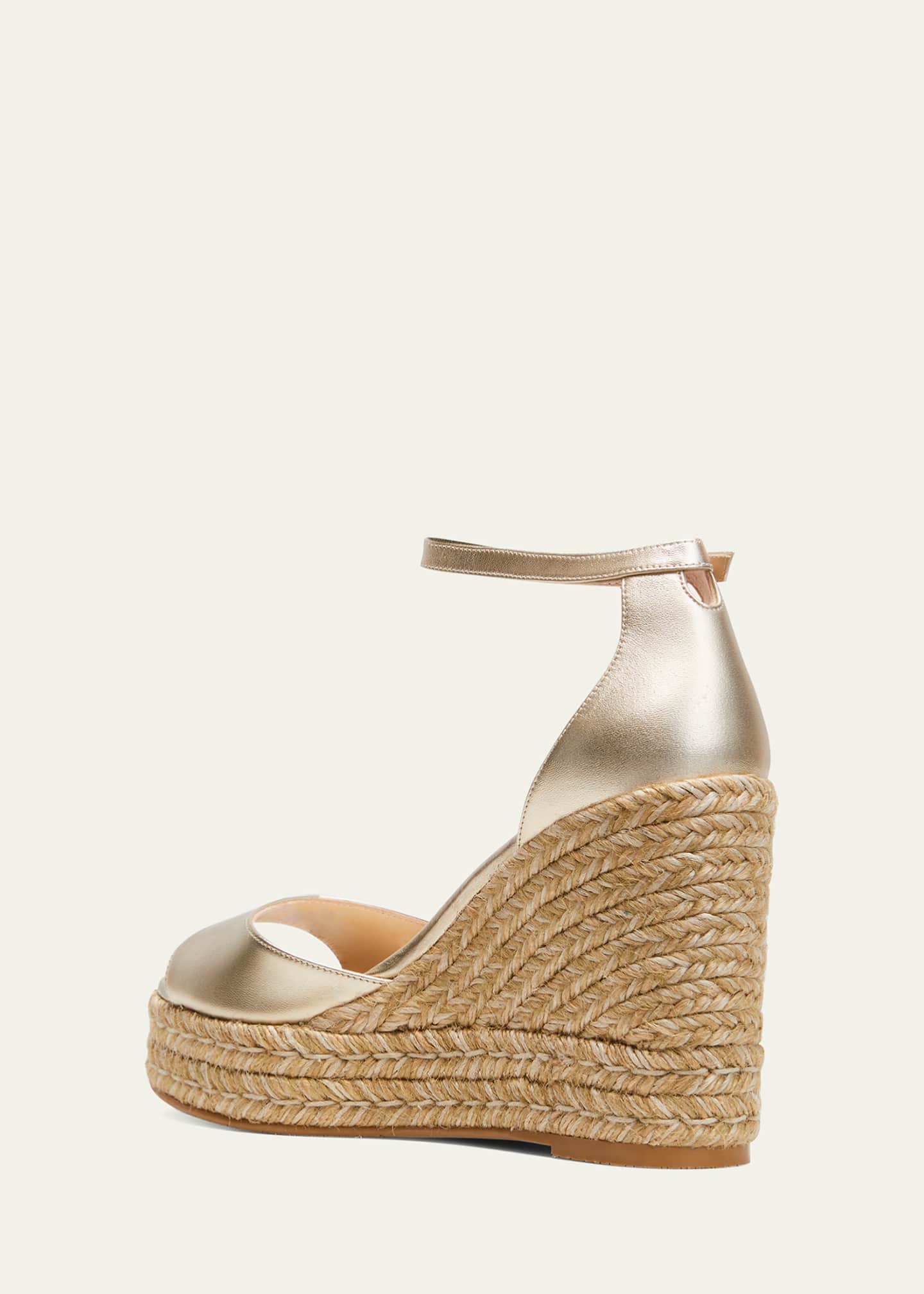 Stuart Weitzman Nudistcurve Espadrille Wedge Bergdorf Goodman