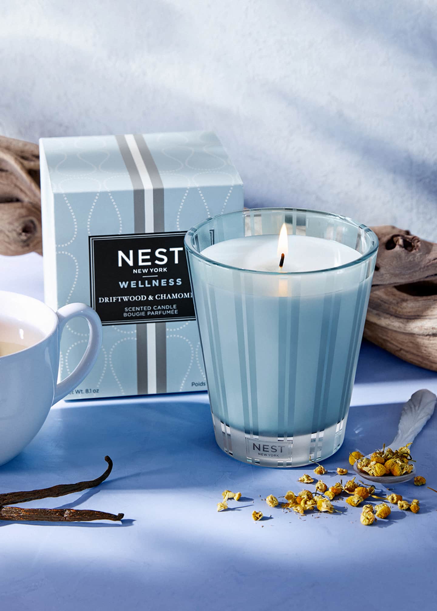 NEST New York Driftwood & Chamomile Classic Candle, 8.1 oz. Image 3 of 5