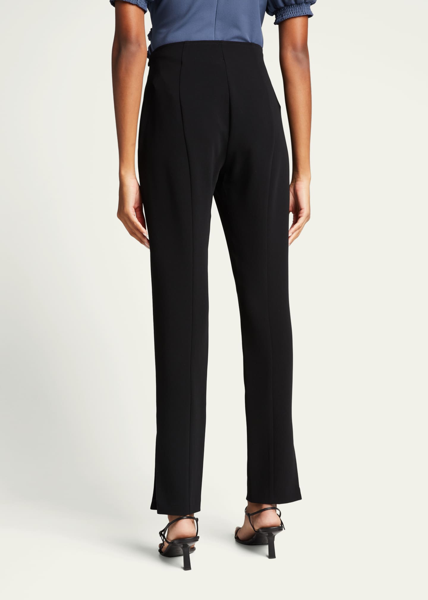 Cinq a Sept Brianne Slit-Leg Trousers - Bergdorf Goodman