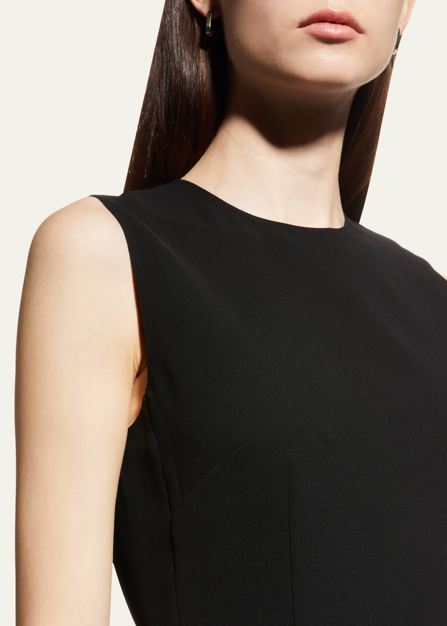 Lafayette 148 New York Harpson Finesse Crepe Sheath Dress Image 5 of 5