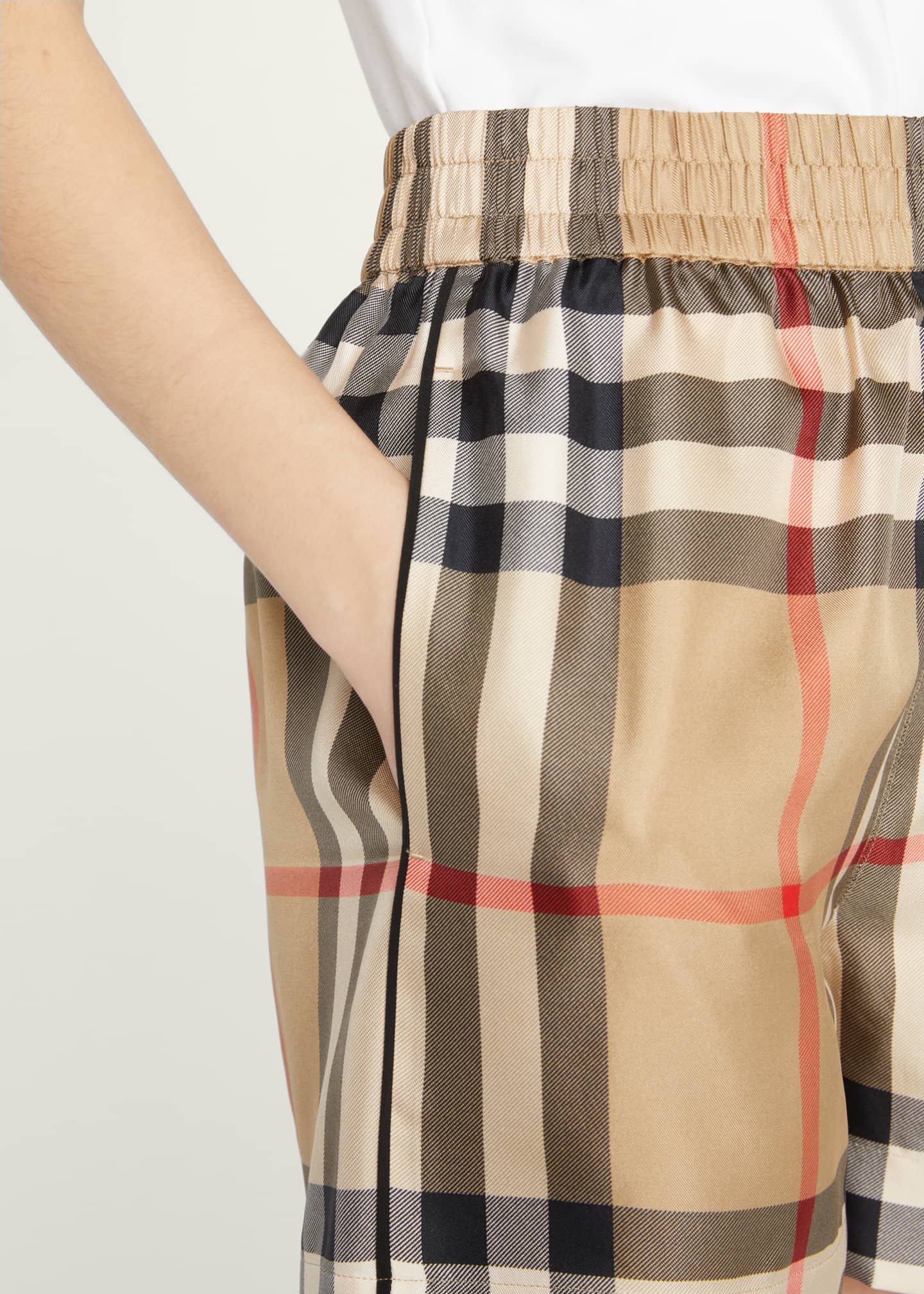 Burberry shorts online womens brown