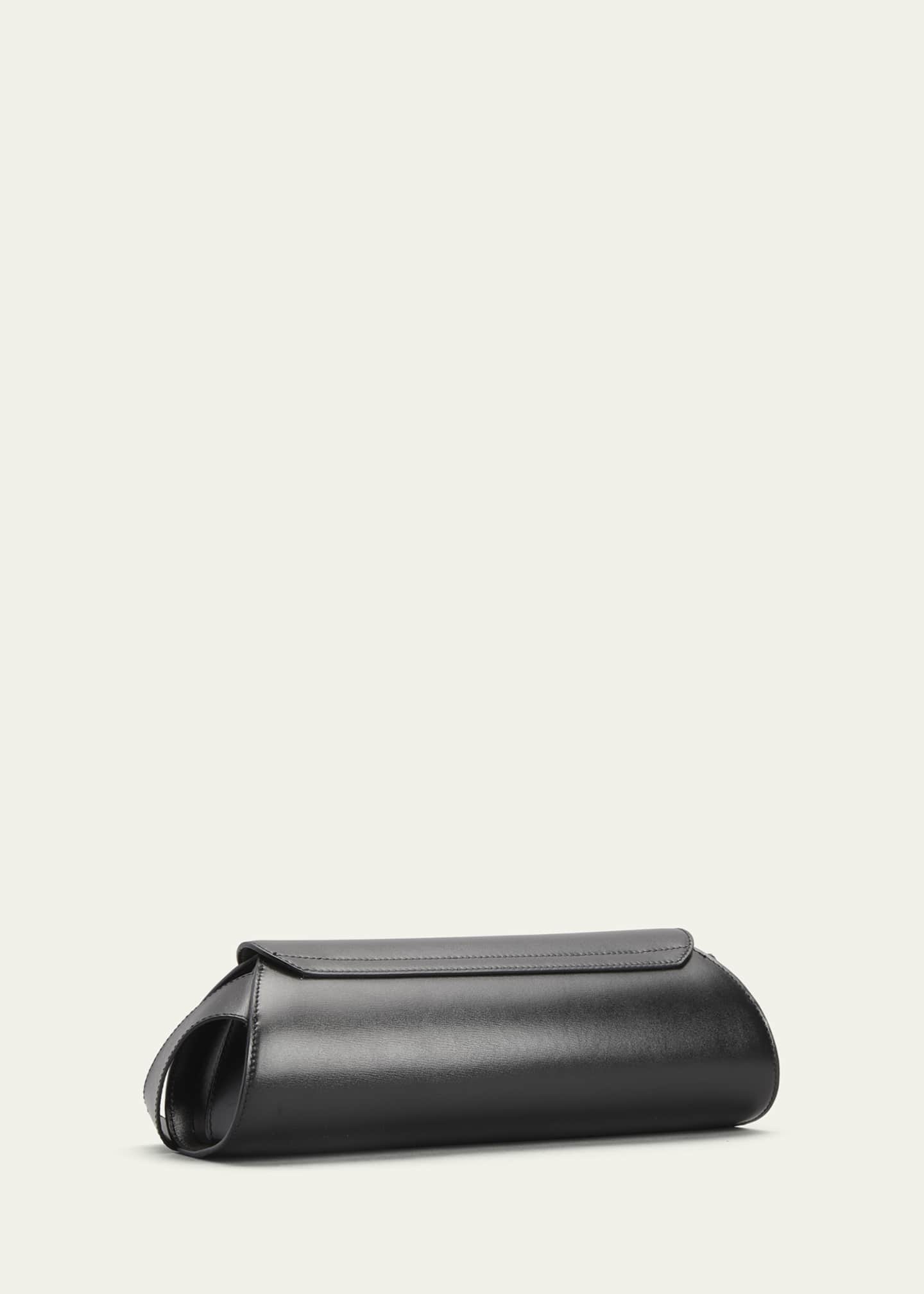 Jil Sander Cannolo Small Flap Leather Shoulder Bag - Bergdorf Goodman