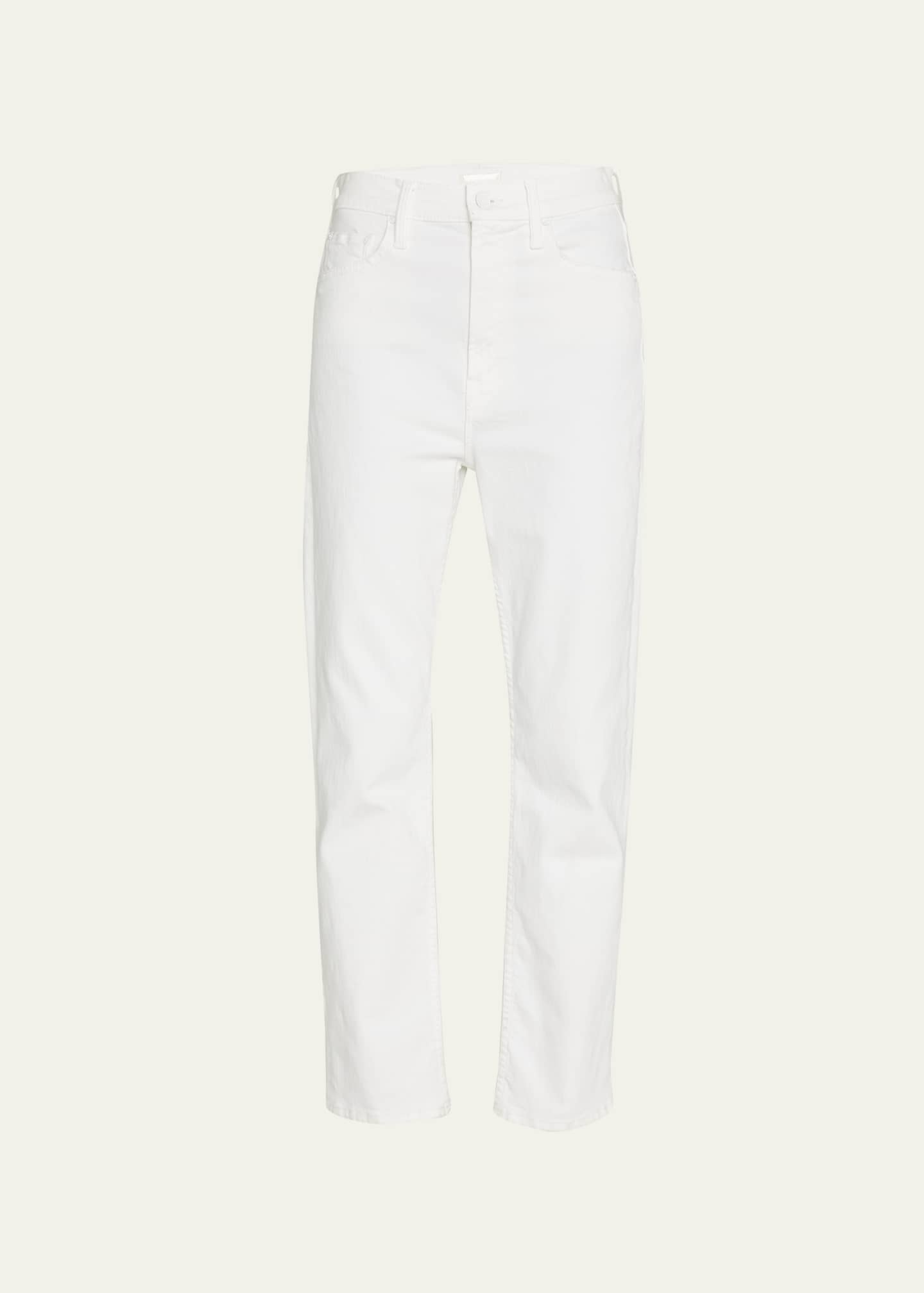 MOTHER High Waisted Rider Ankle Jeans - Bergdorf Goodman
