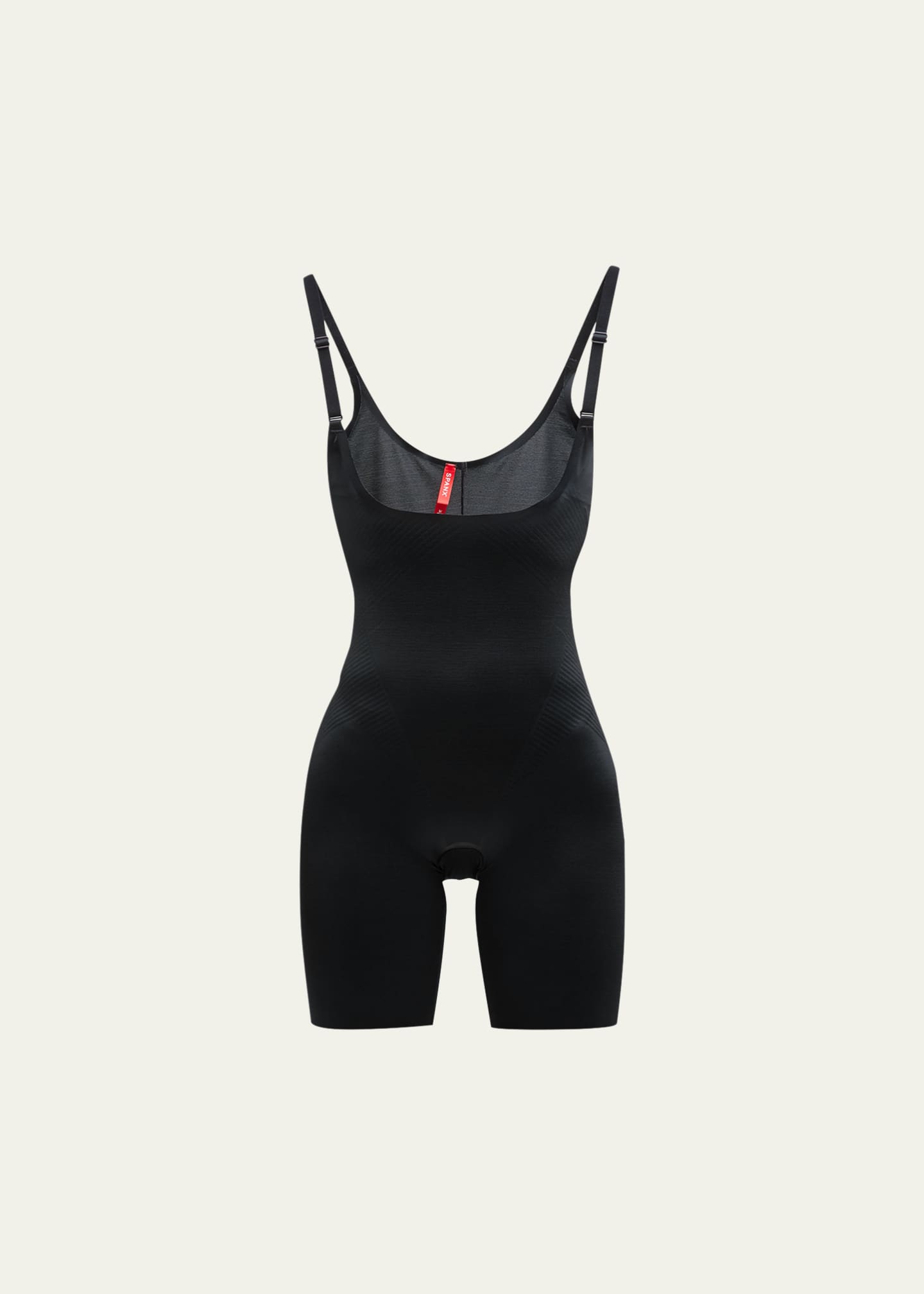 SPANX Thinstincts 2.0 Open-Bust Mid-Thigh Bodysuit for Women