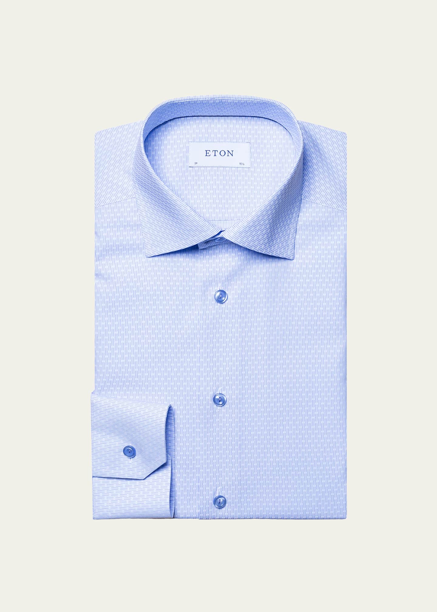 Eton Men's Contemporary Fit Cotton Twill Dress Shirt Bergdorf Goodman