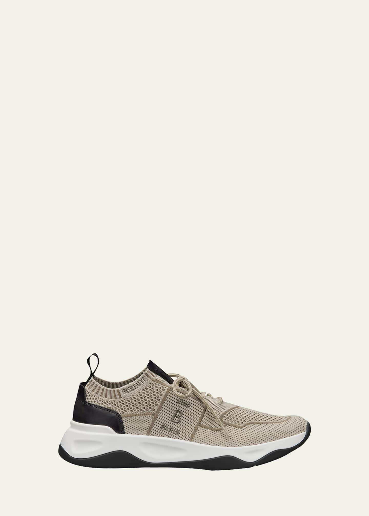 Berluti Men's Tech-Knit Sneakers - Bergdorf Goodman