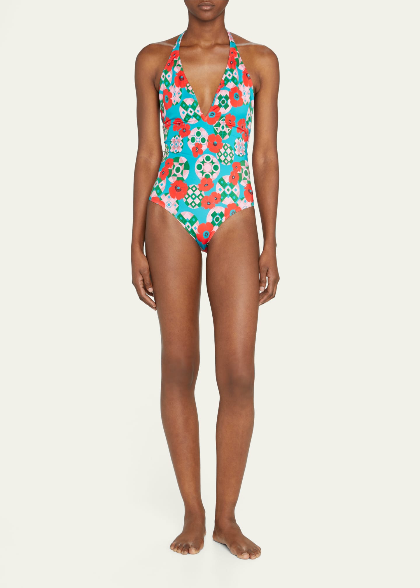 La DoubleJ DeepV OnePiece Swimsuit Bergdorf Goodman