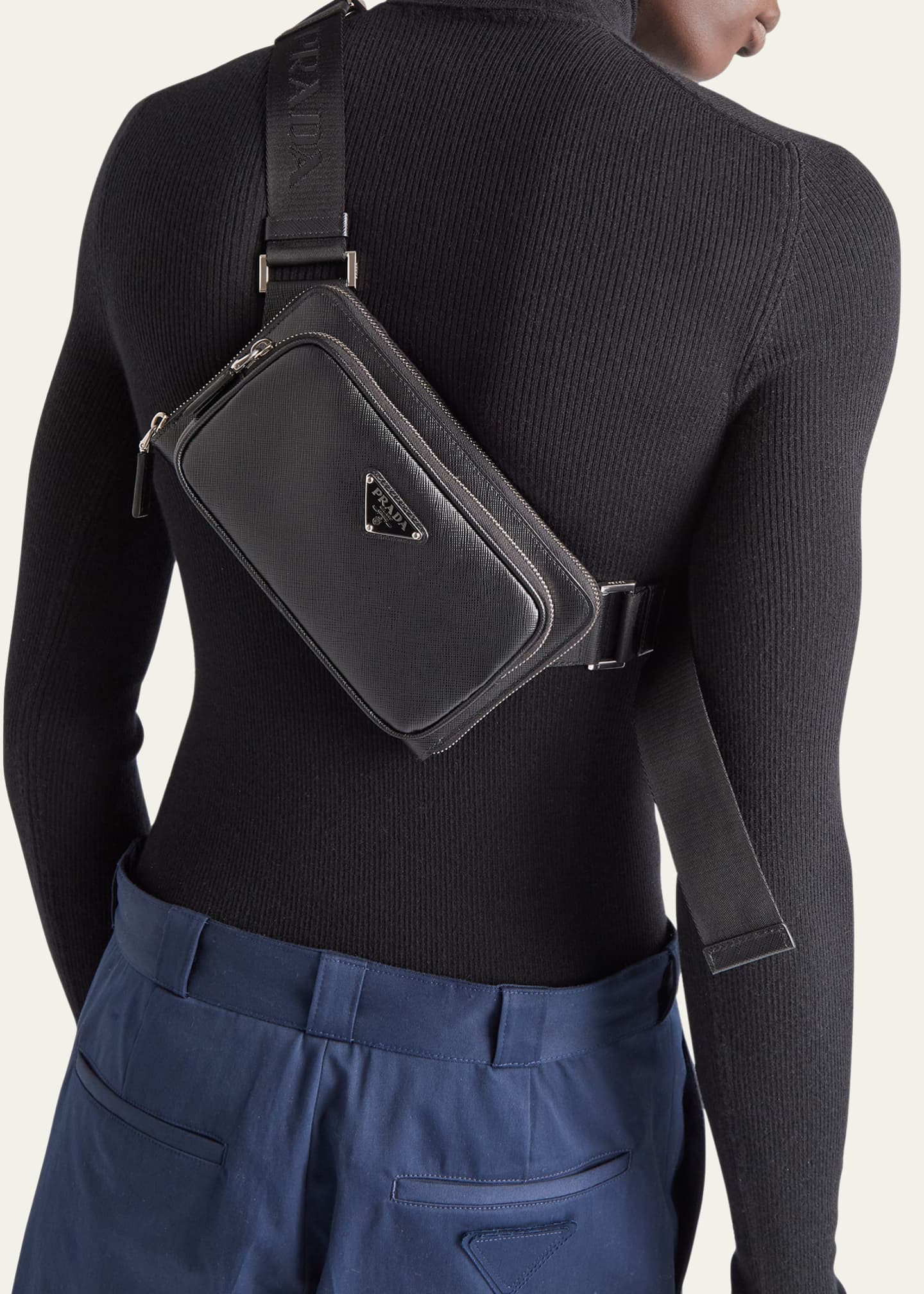 Saffiano belt bag clearance