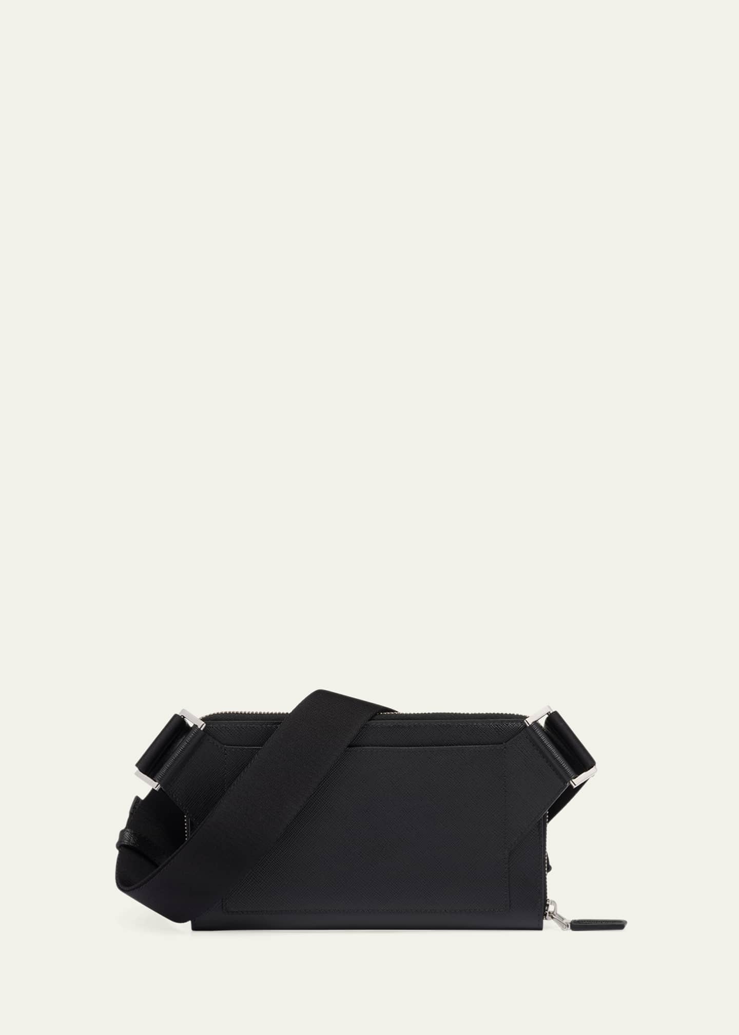 Prada Men's Saffiano Belt Bag Image 3 of 5