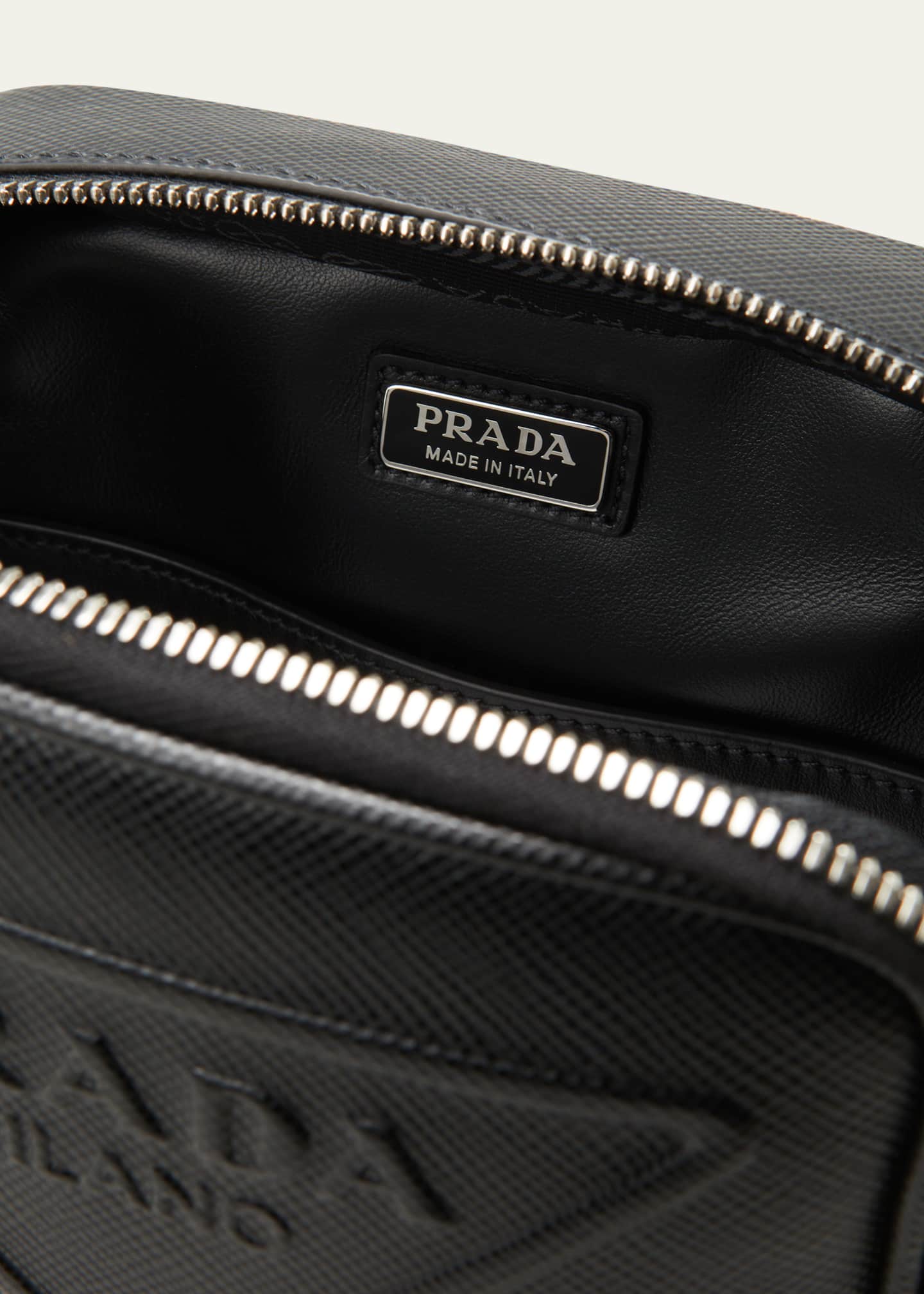 Prada Men's Saffiano Leather Shoulder Crossbody Bag Bergdorf Goodman