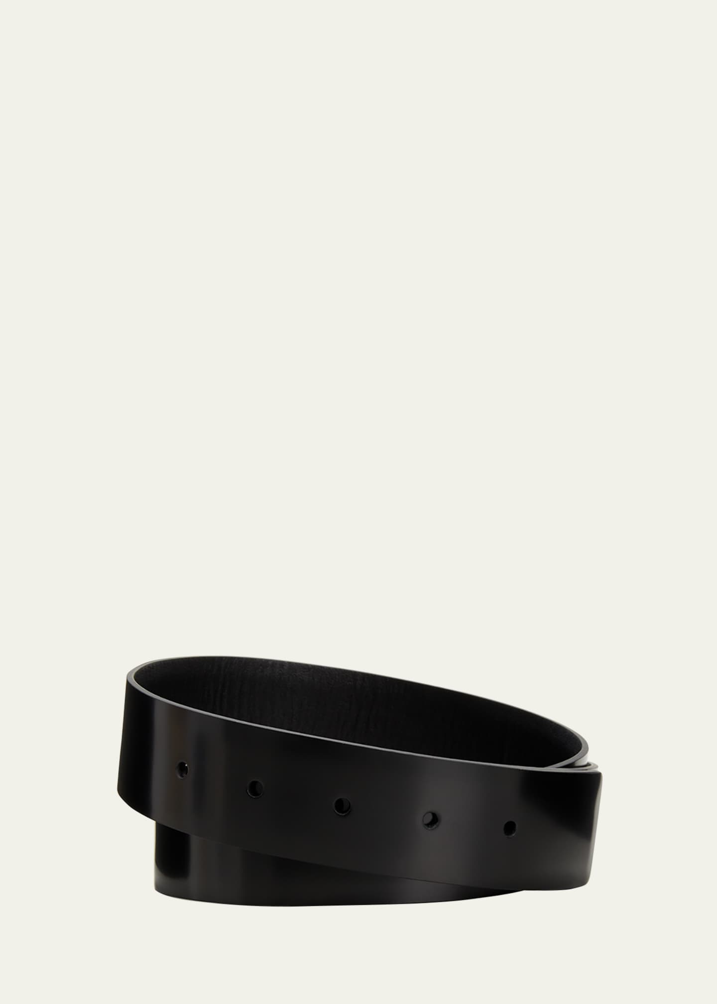 Prada Men's Spazzolato Leather Belt Strap - Bergdorf Goodman