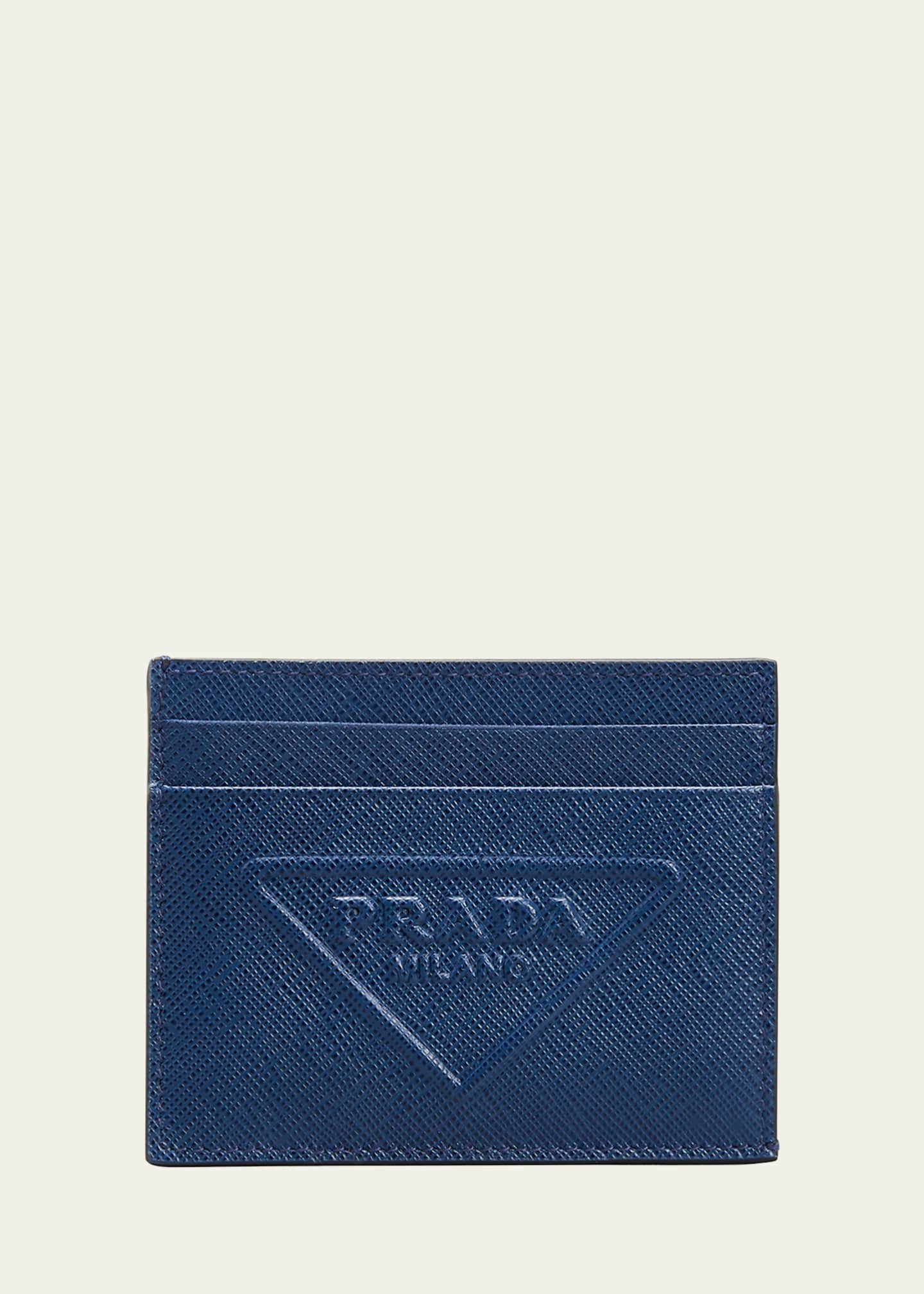 Prada cardholder hot sale mens