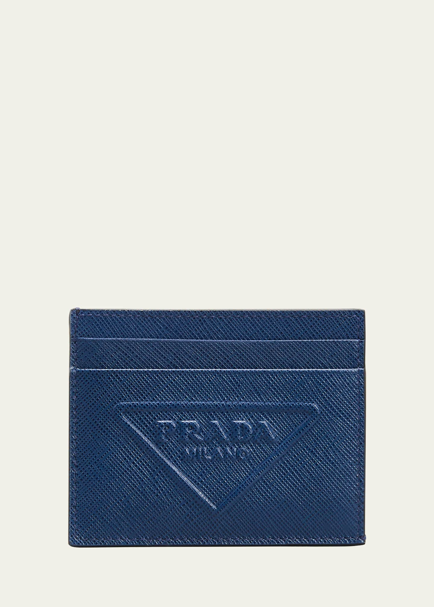 Prada Men's Leather Card Holder