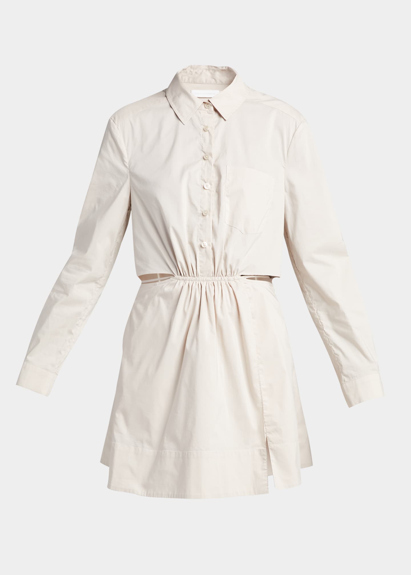 SIMKHAI Shaelyn Cotton Poplin Mini Dress - Bergdorf Goodman