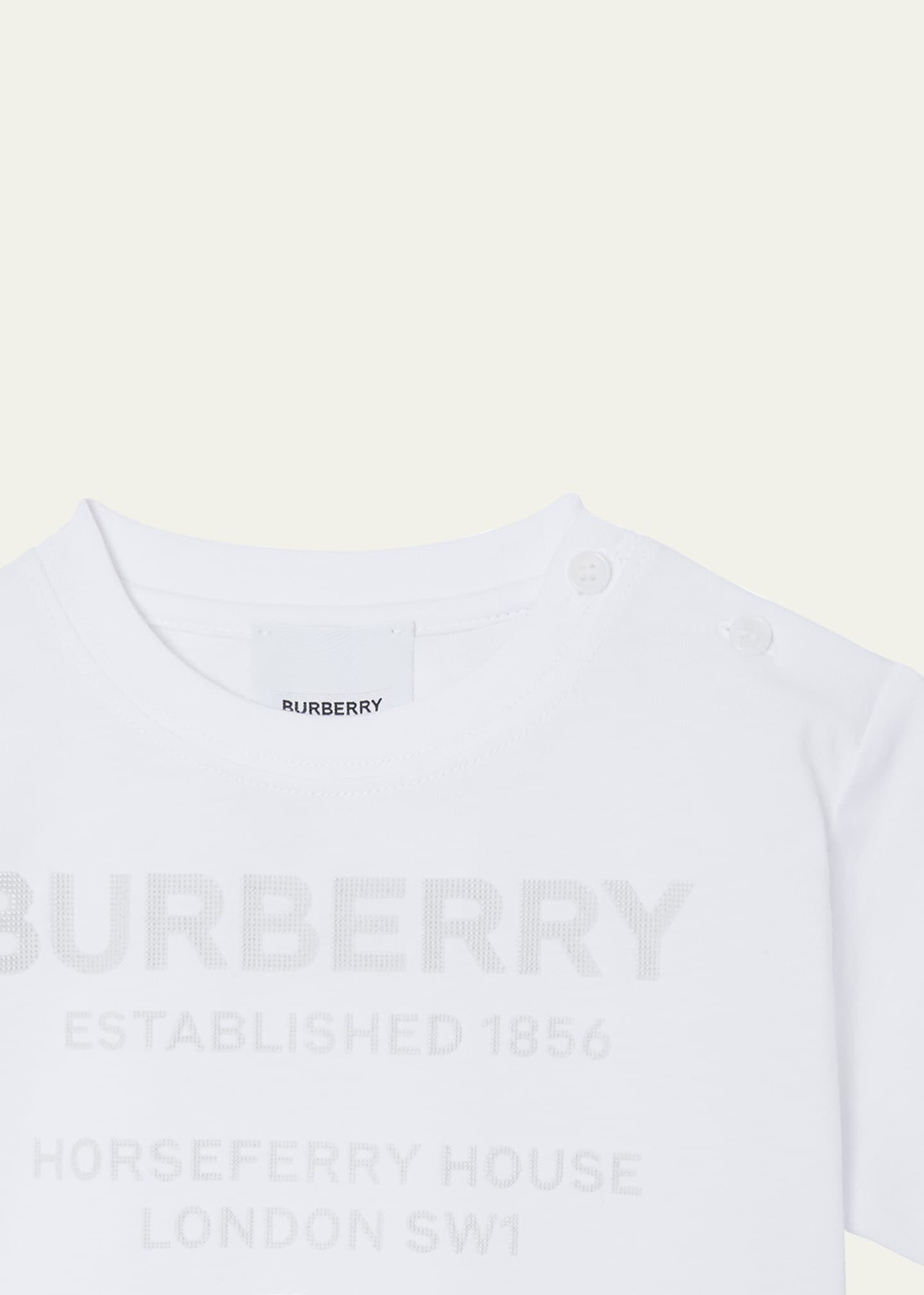 Burberry Boy's Bristle Tonal Logo T-Shirt, Size 6M-2 - Bergdorf