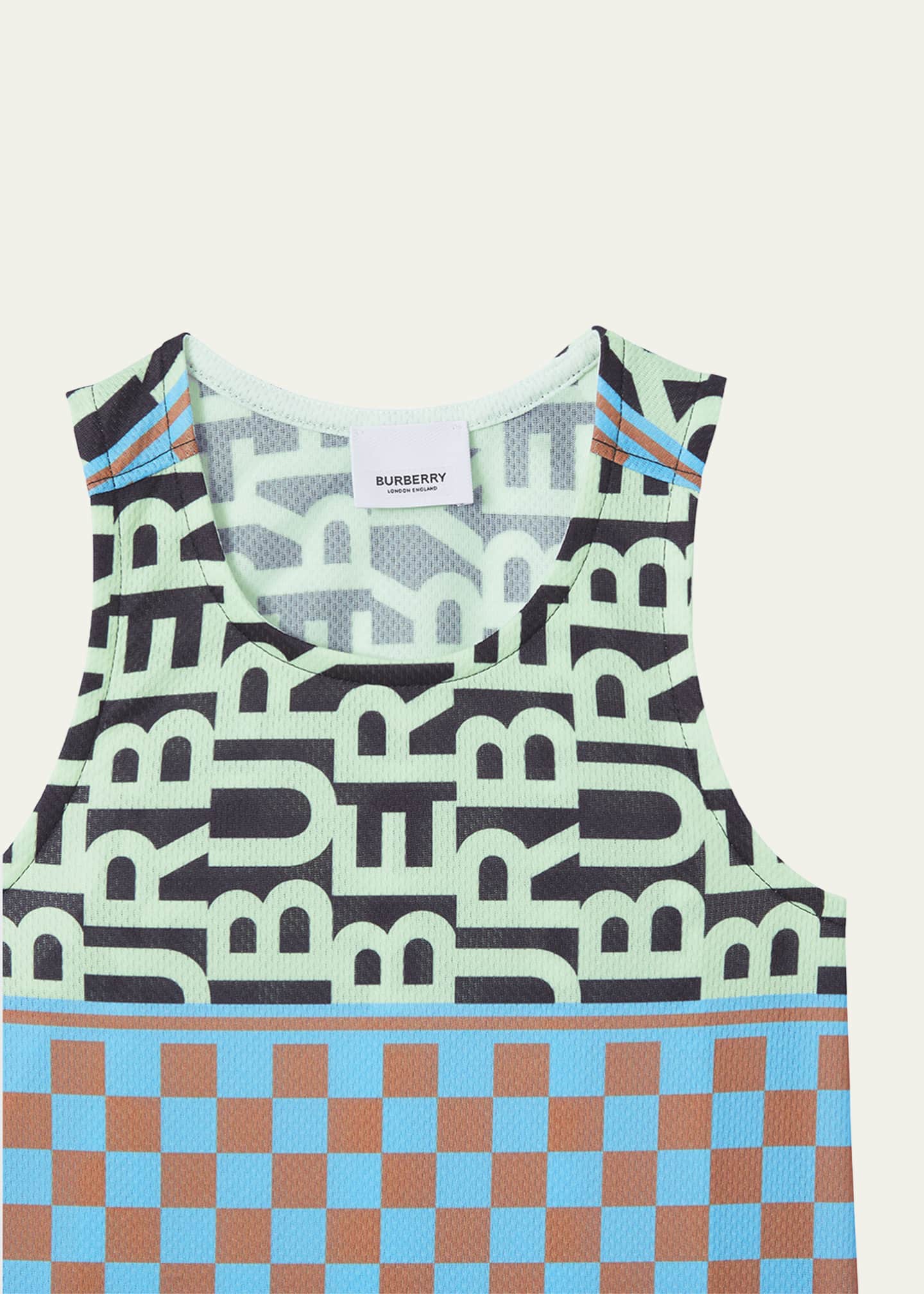 Burberry sheer tank top sale