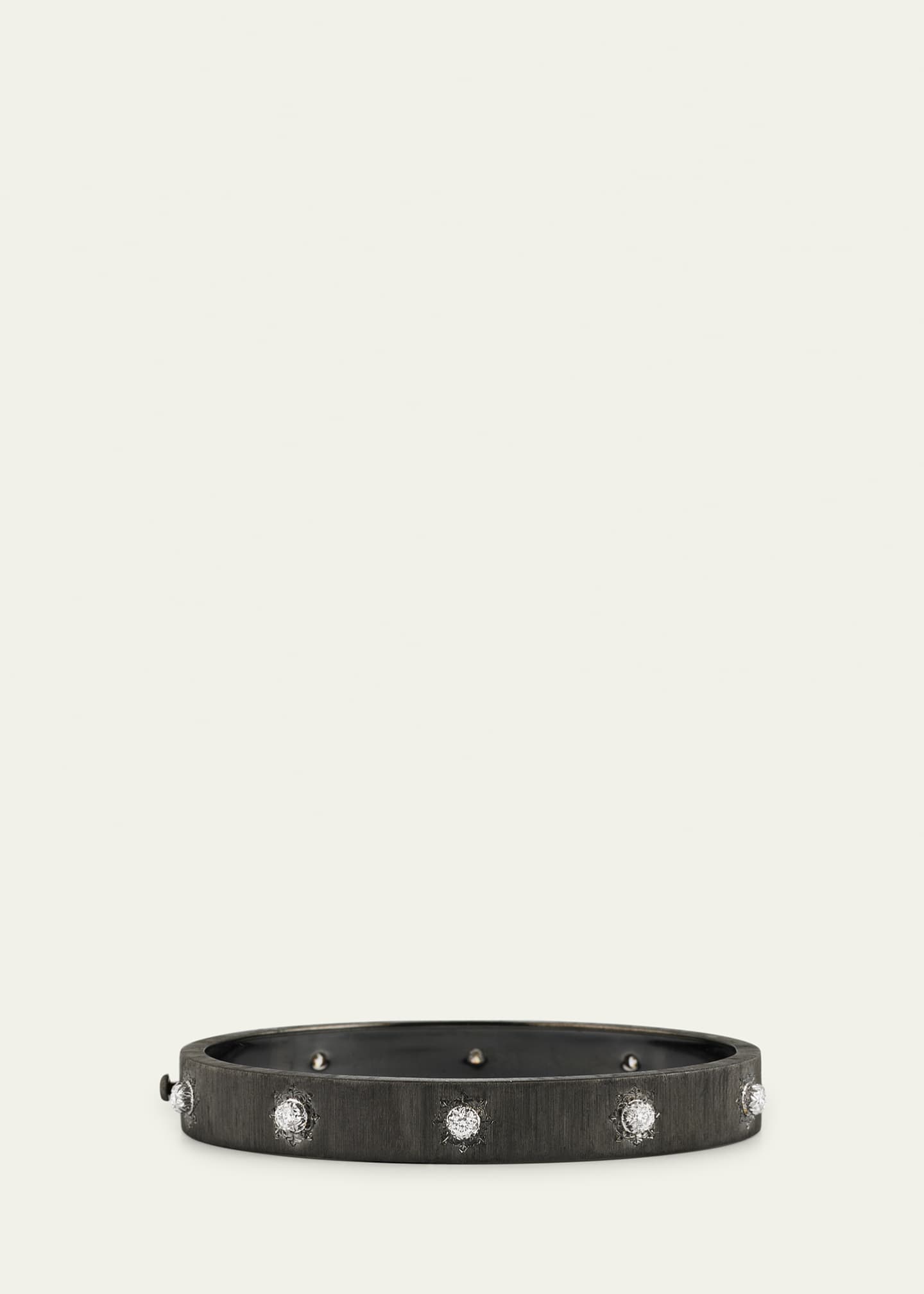 Buccellati Macri Classica Bangle, Black Gold, 8mm Image 1 of 4