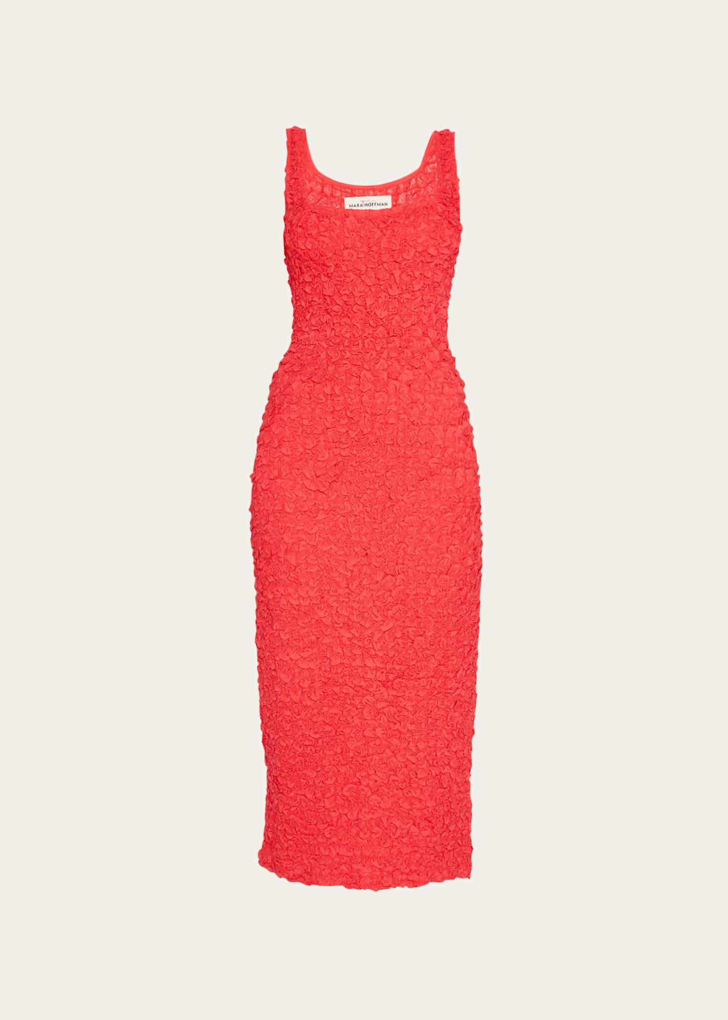 Mara Hoffman Sloan Popcorn Column Midi Dress Bergdorf Goodman