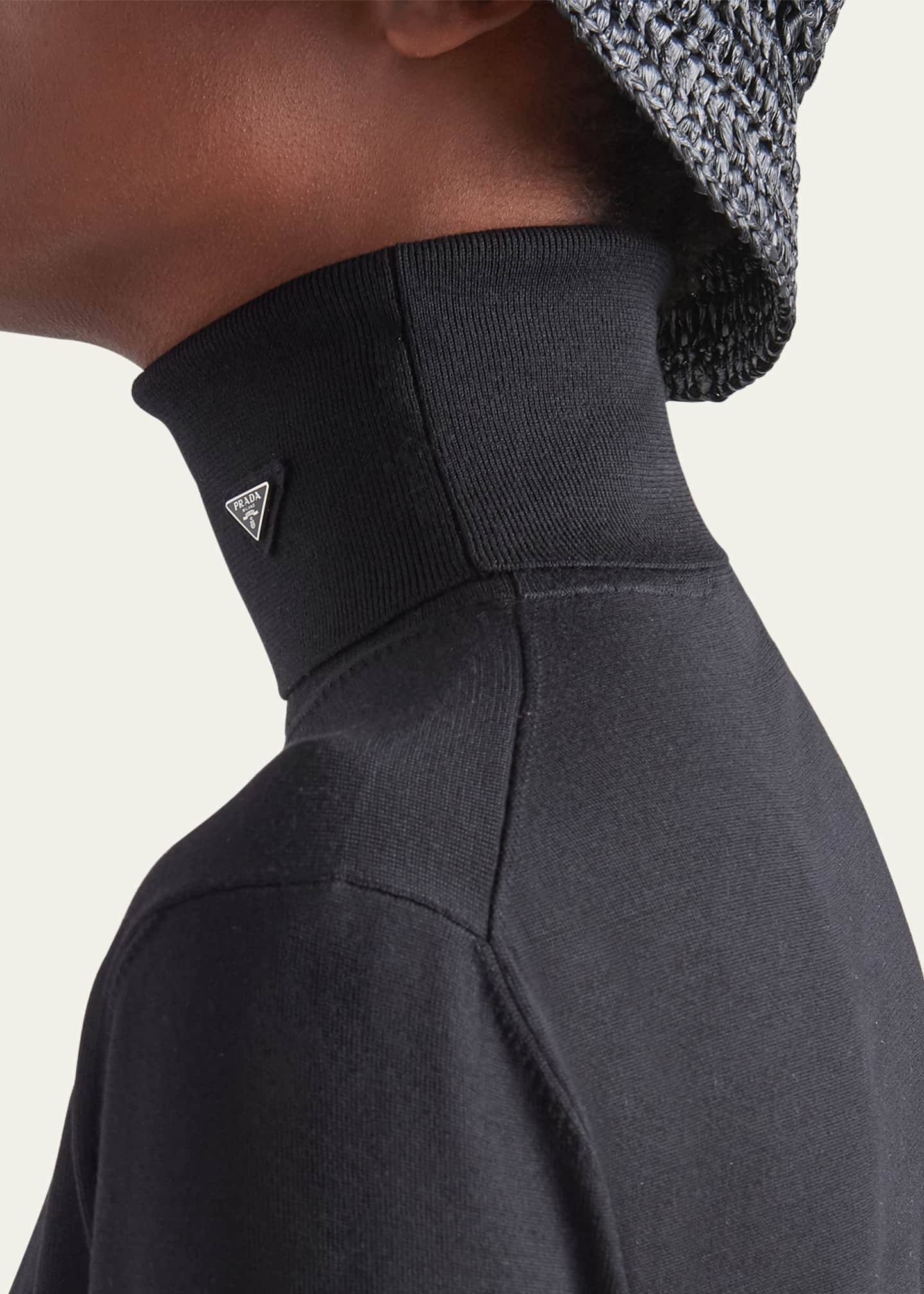 Prada zip up turtleneck shop