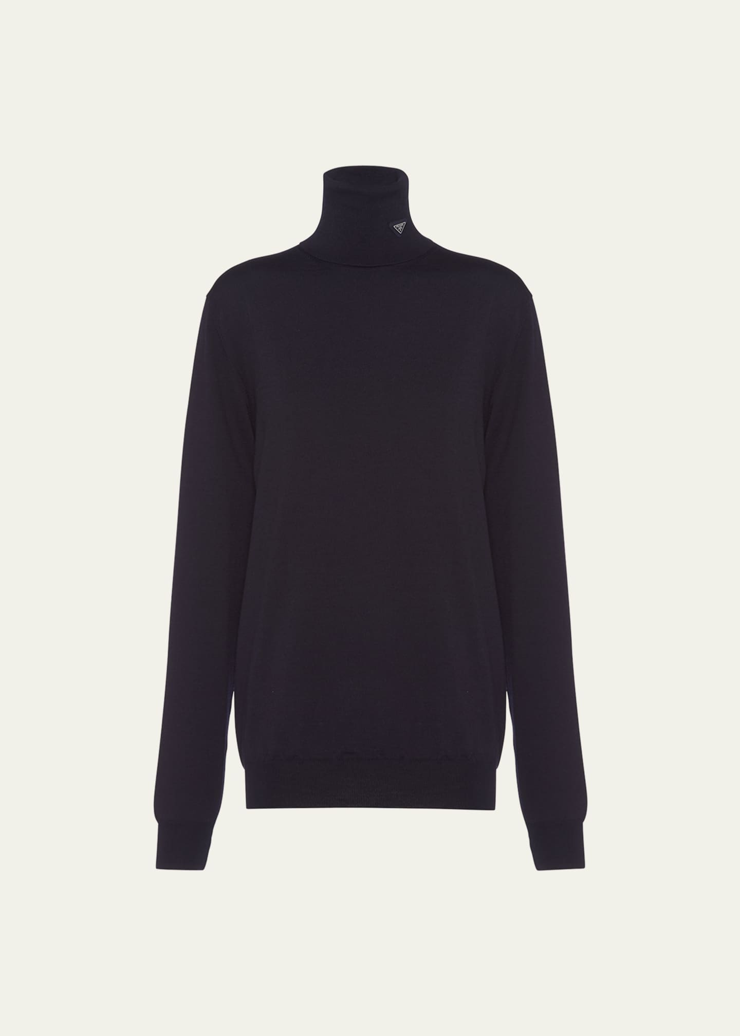 Prada Superfine Wool Turtleneck Sweater