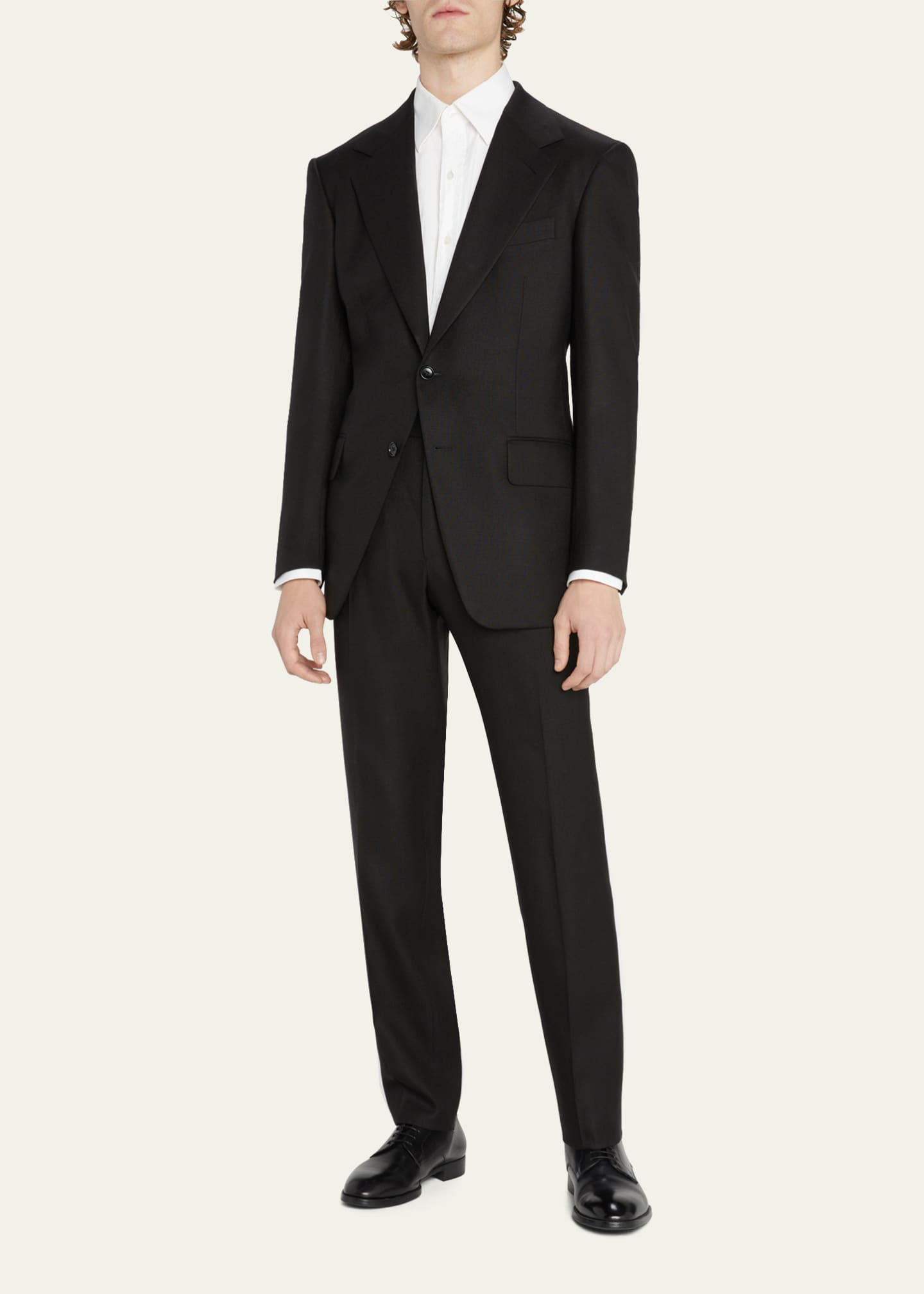 TOM FORD Men's Cooper Solid Hopsack Suit - Bergdorf Goodman