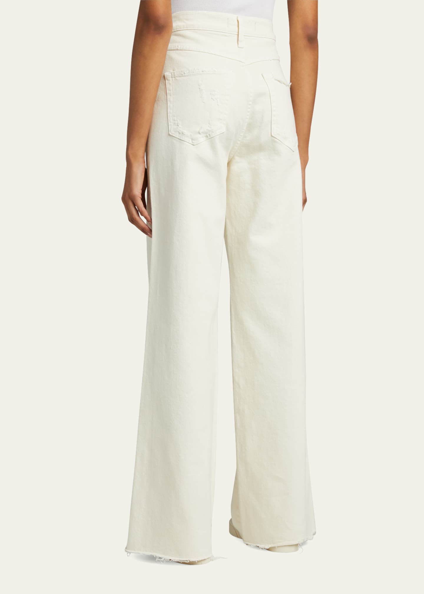 AMO Denim Frida Wide-Leg Jenas - Bergdorf Goodman