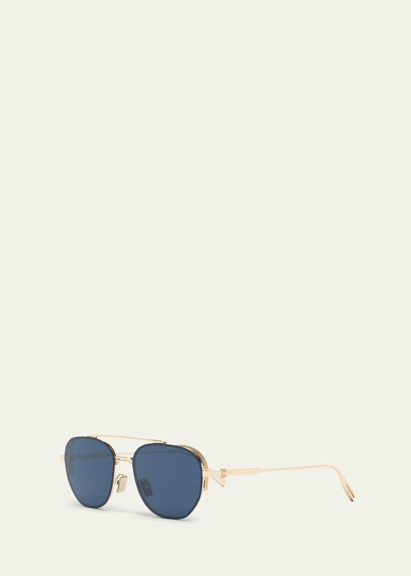 DIOR NeoDior RU 56mm Round Sunglasses - Bergdorf Goodman