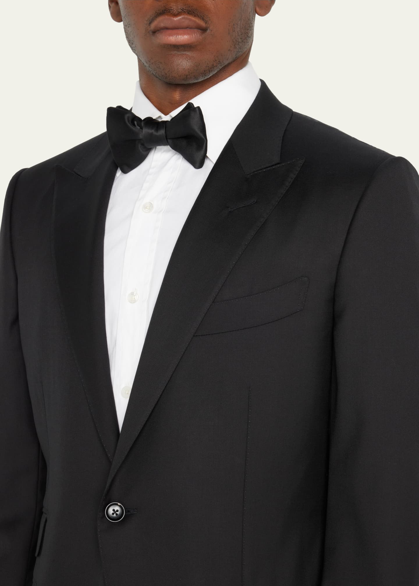 TOM FORD Men's Solid Master Twill TwoPiece Suit Bergdorf Goodman