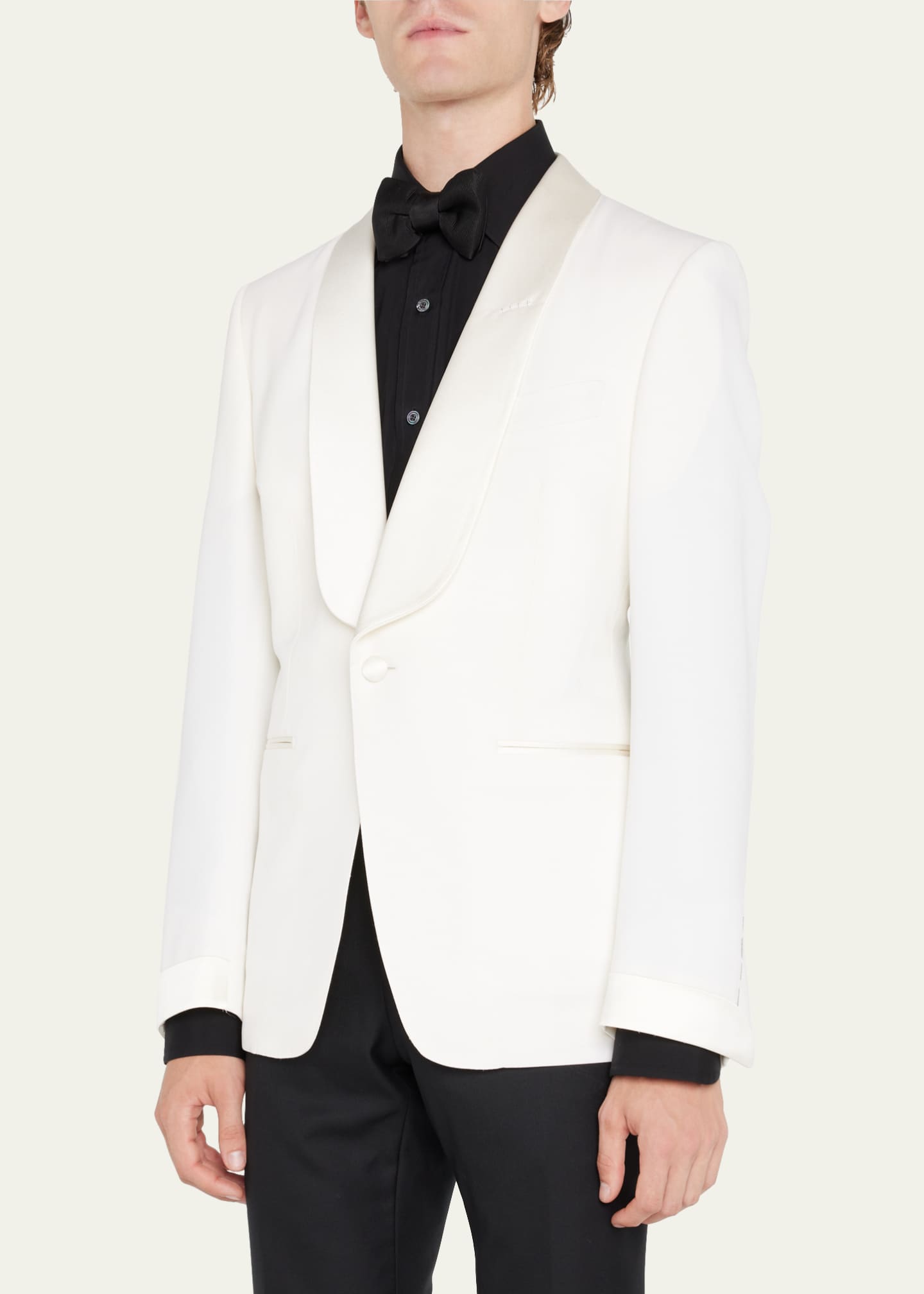 TOM FORD Men's Grain de Poudre Shawl Dinner Jacket - Bergdorf Goodman