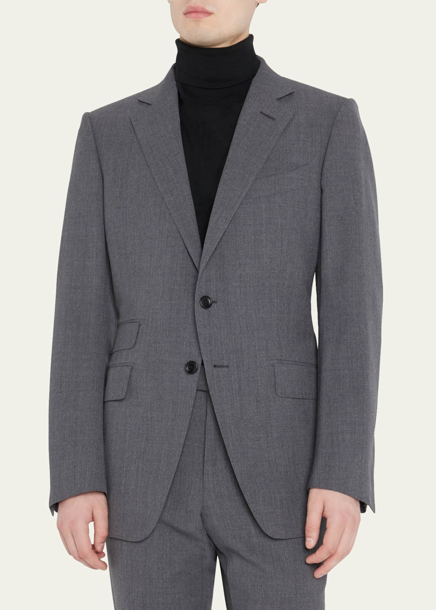 TOM FORD Men's O'Connor Solid Wool Suit - Bergdorf Goodman