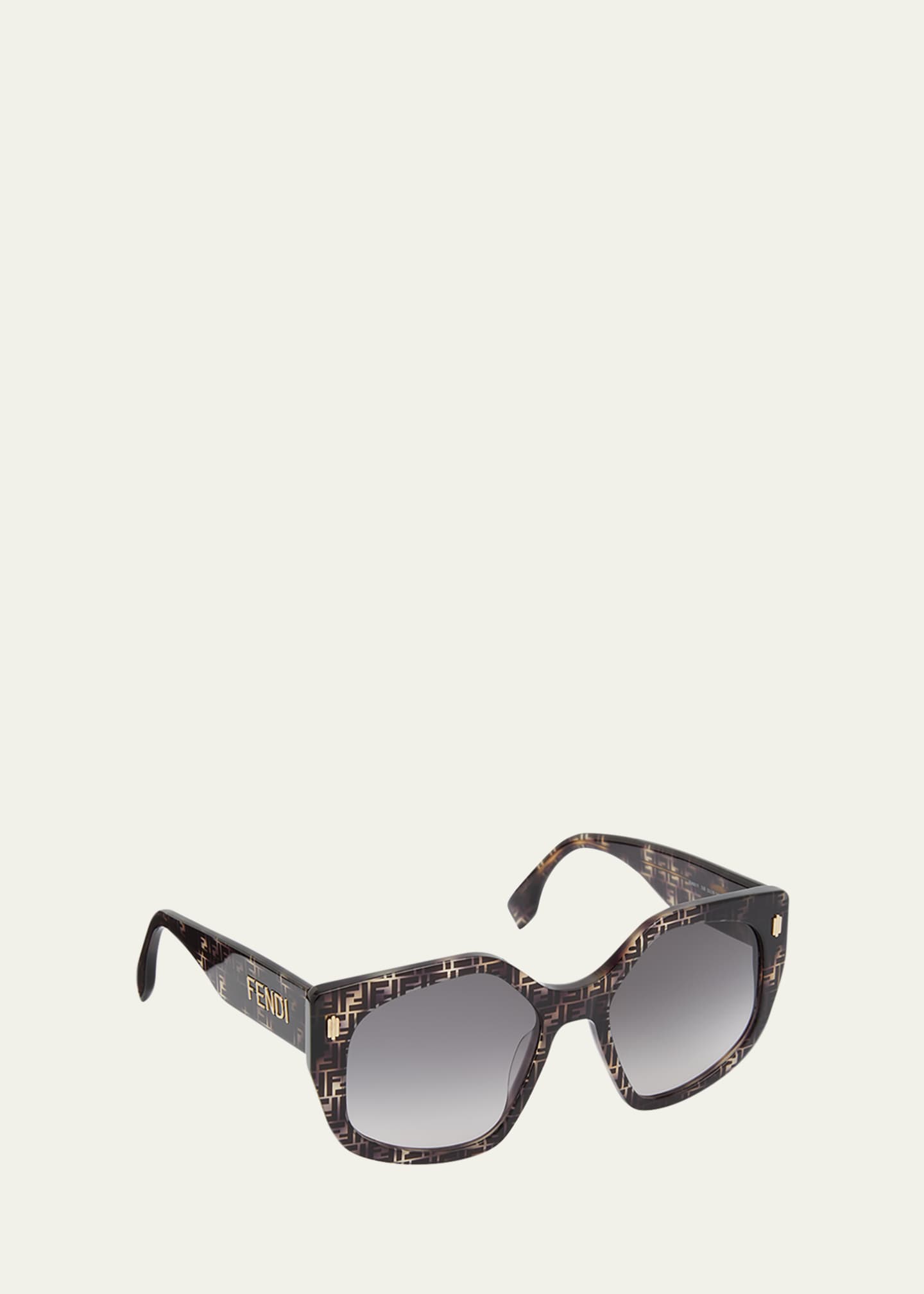 Fendi Gradient Logo Acetate Cat Eye Sunglasses Bergdorf Goodman