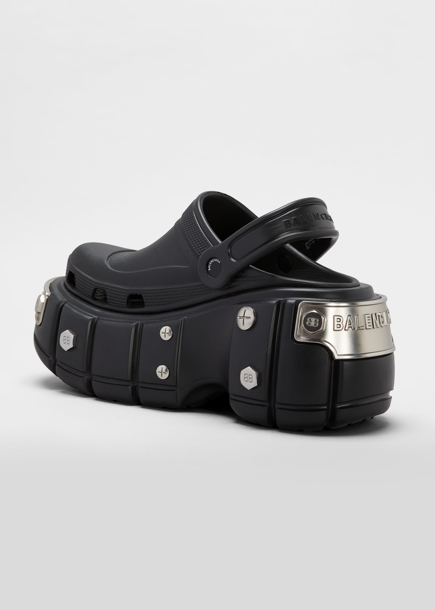 BALENCIAGA HARDCROCS™ ミュール ハードクロックス 39 黒 - 靴
