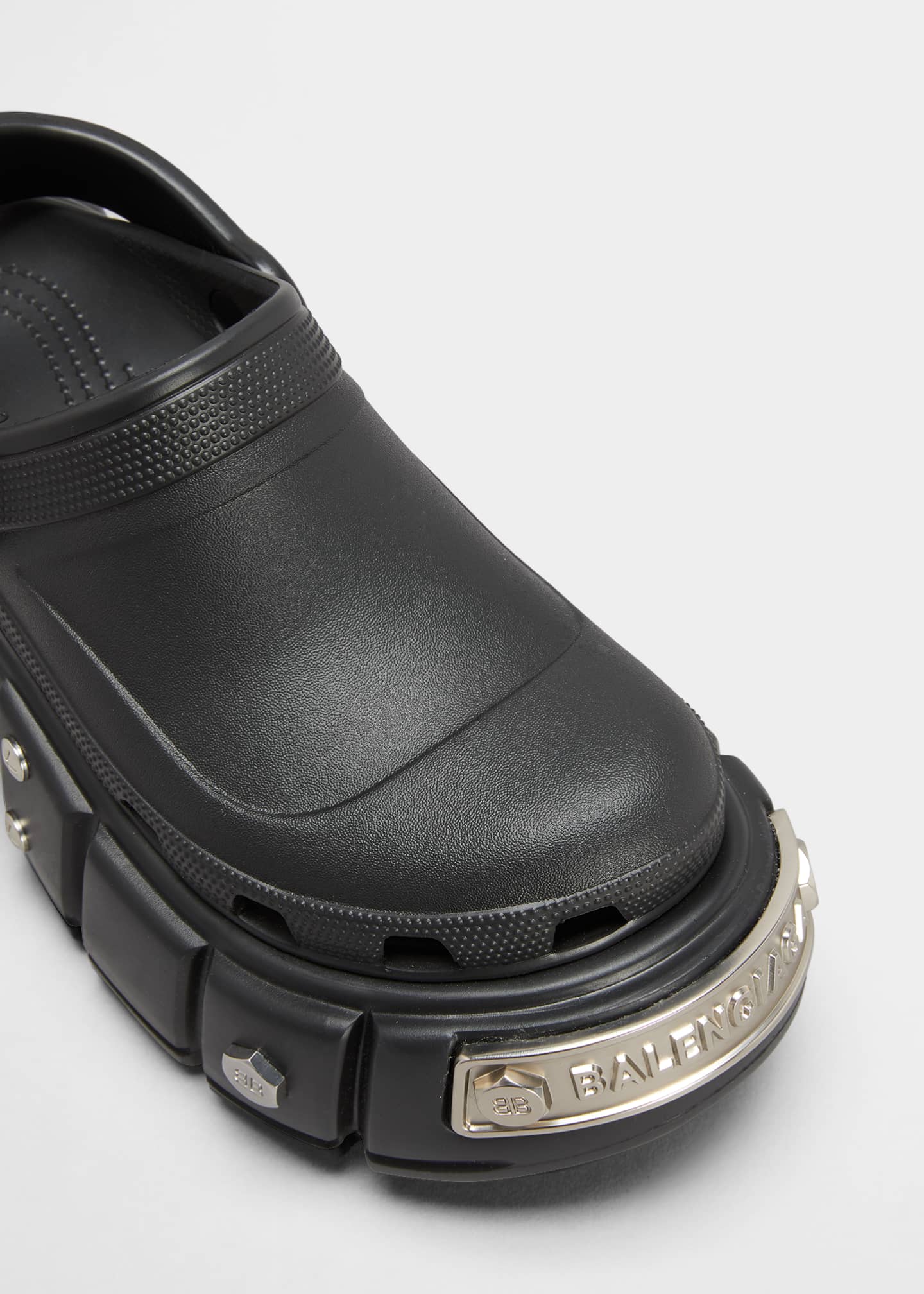 Balenciaga x Crocs™ Men's Hardcrocs™ Platform Clogs - Bergdorf Goodman