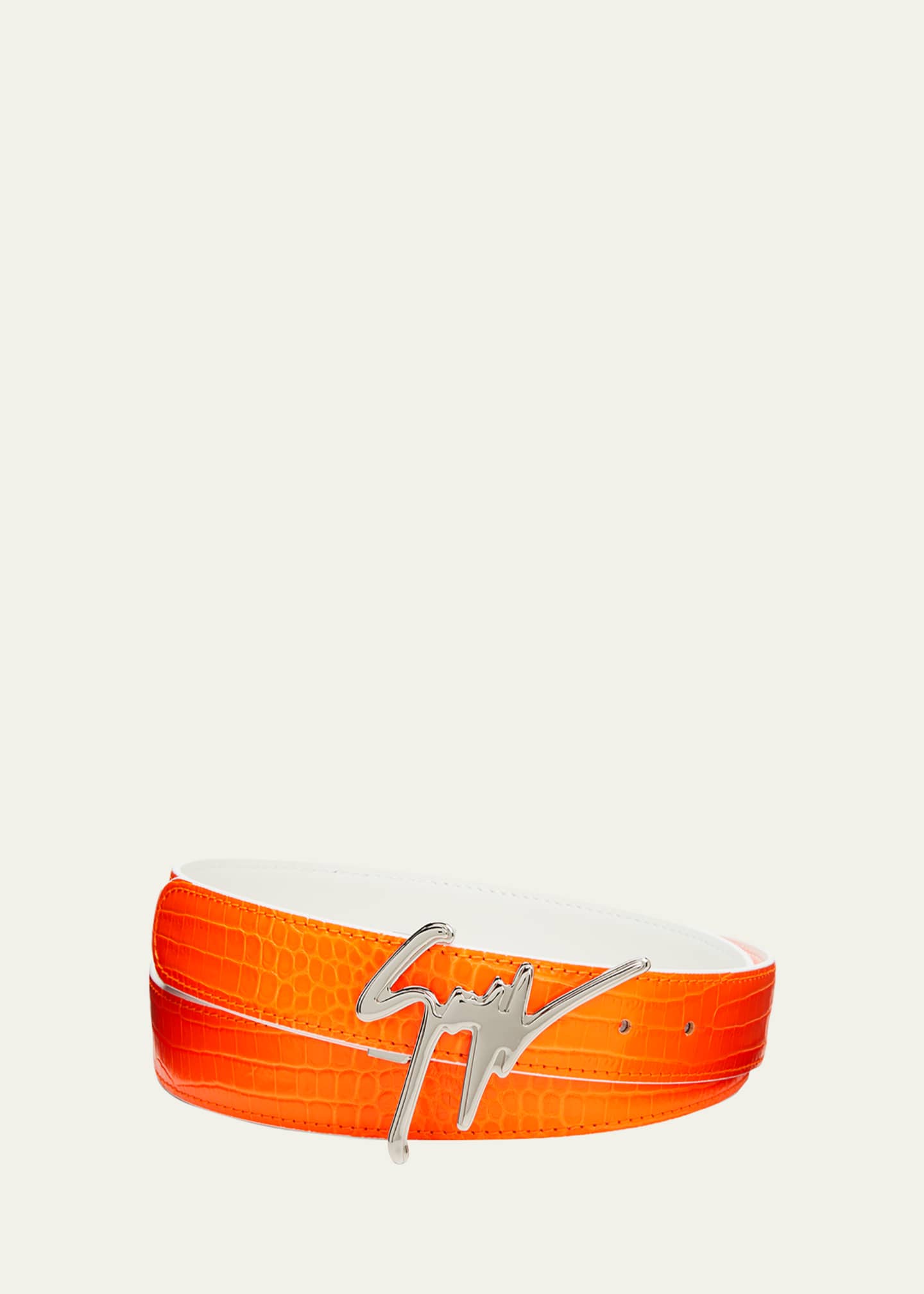 Multicolor Monogram Leather Belt