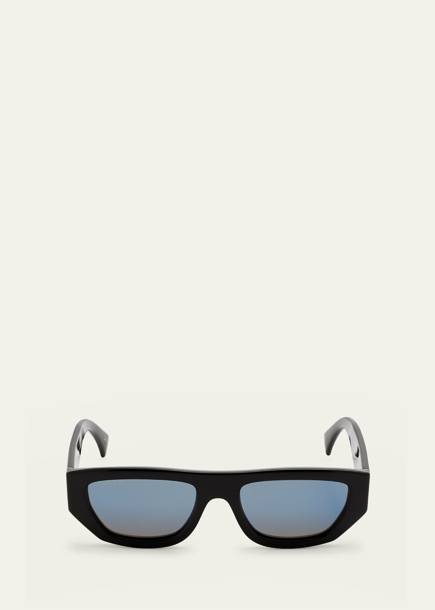 Gucci Men's Rectangle FullRim Sunglasses Bergdorf Goodman