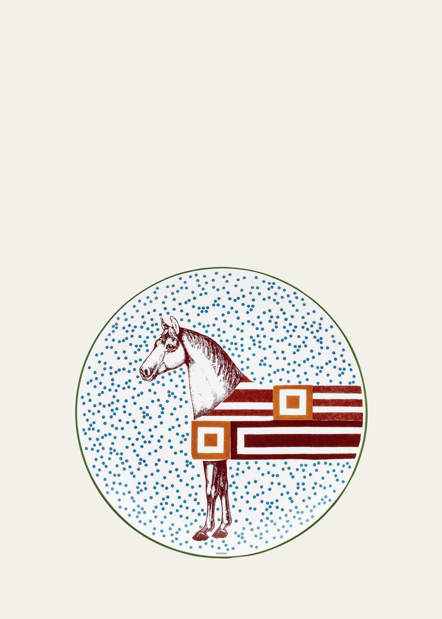 Hermes Hippomobile Dessert Plate No. 1 Bergdorf Goodman