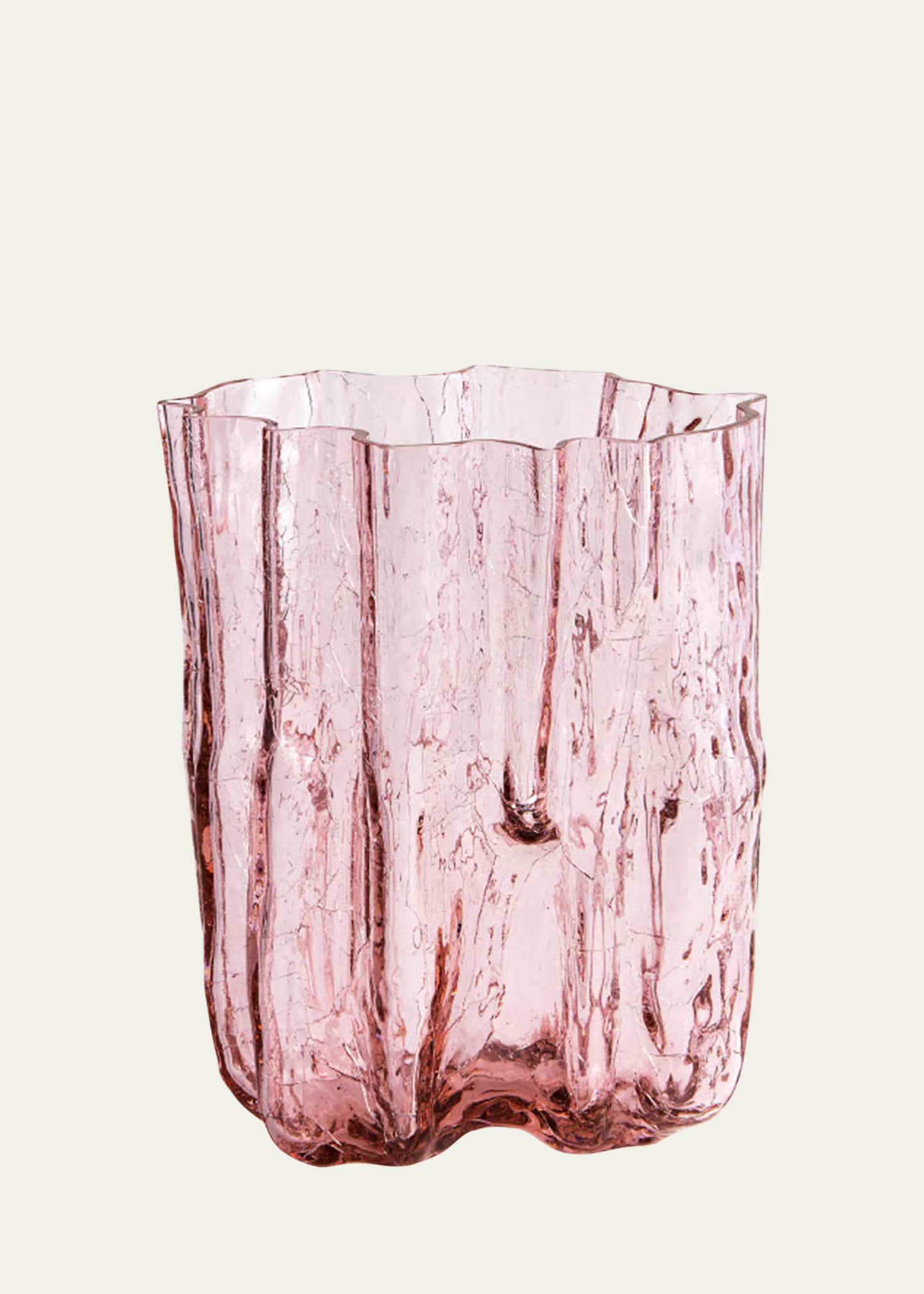 Kosta Boda Crackle Tall Crystal Vase Bergdorf Goodman