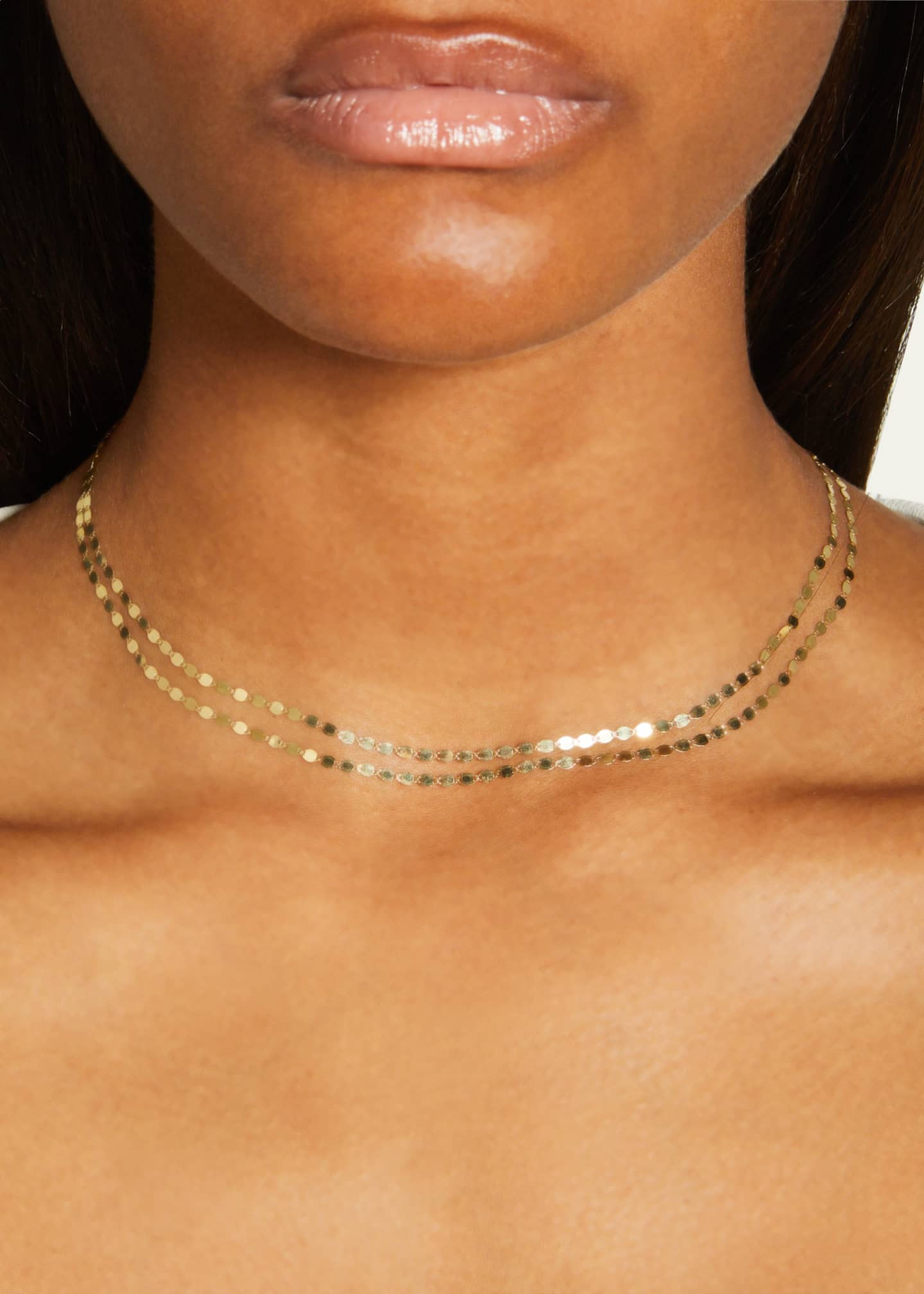 Lana Double Strand Petite Nude Choker Bergdorf Goodman