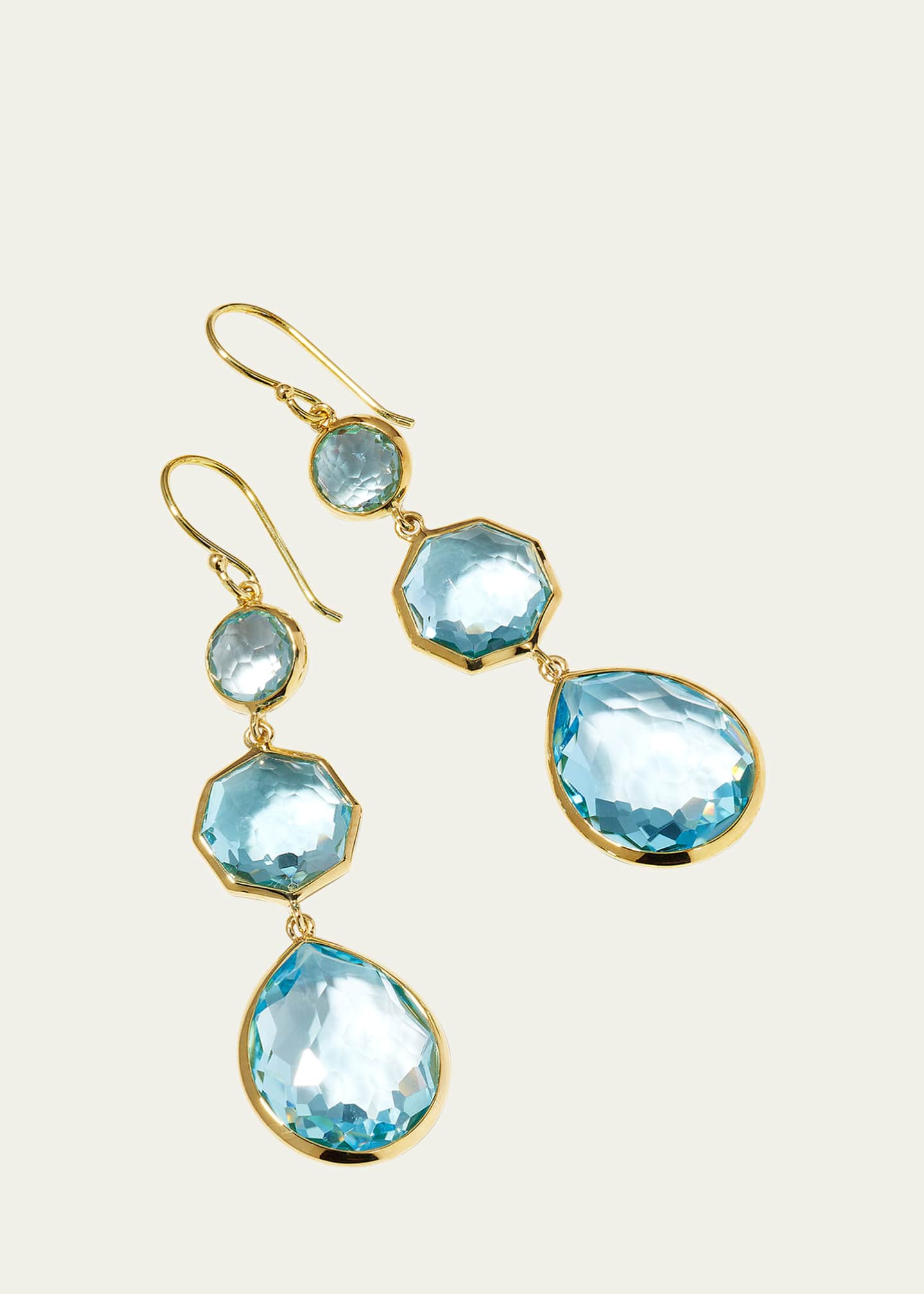Ippolita Small Crazy 8's Earrings in 18K Gold Image 3 of 4
