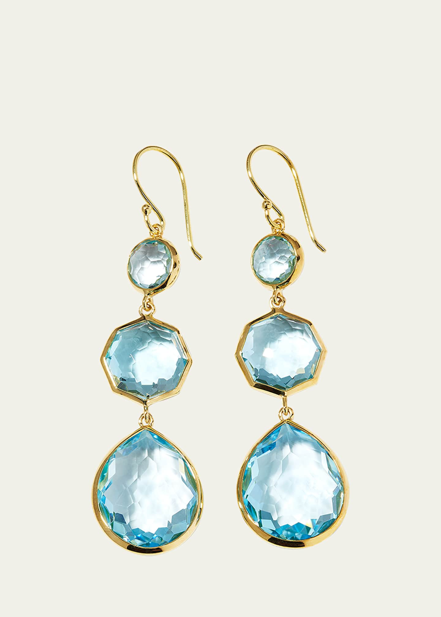 Ippolita Small Crazy 8's Earrings in 18K Gold Image 1 of 4